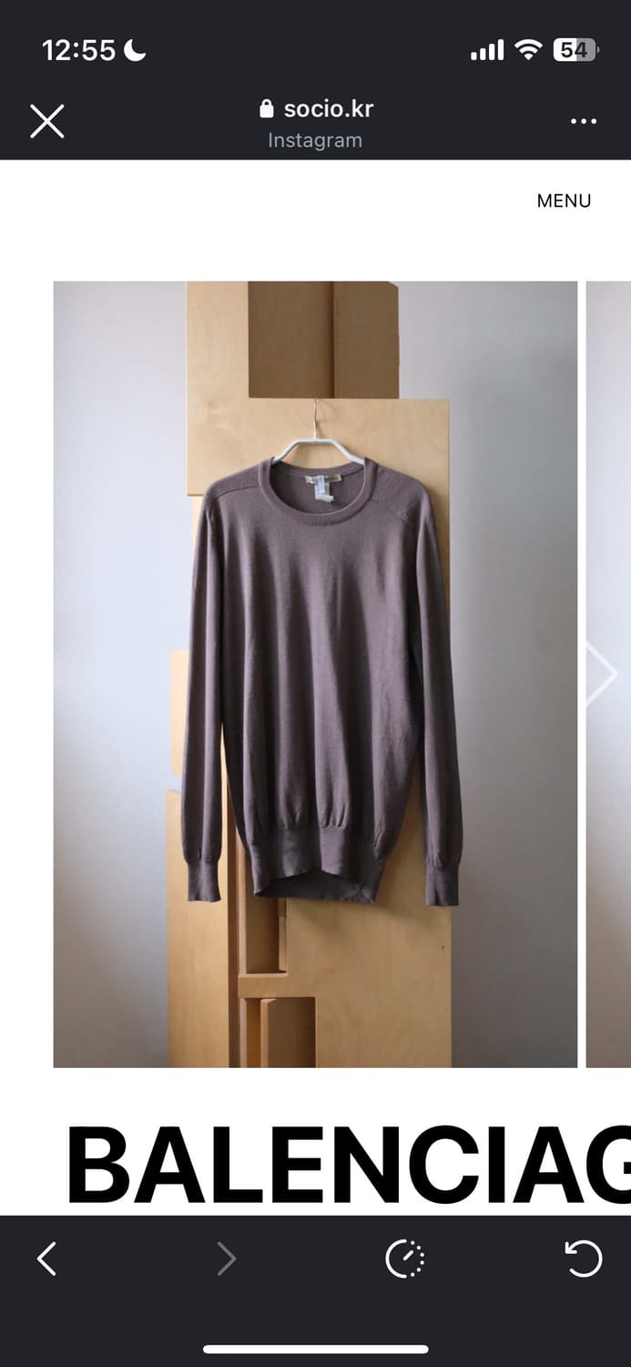 balenciaga x 10 corso como 니트 상품이미지1