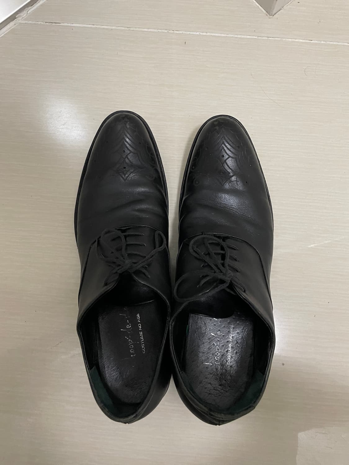 훕데두 레더 더비 슈즈 상품이미지2