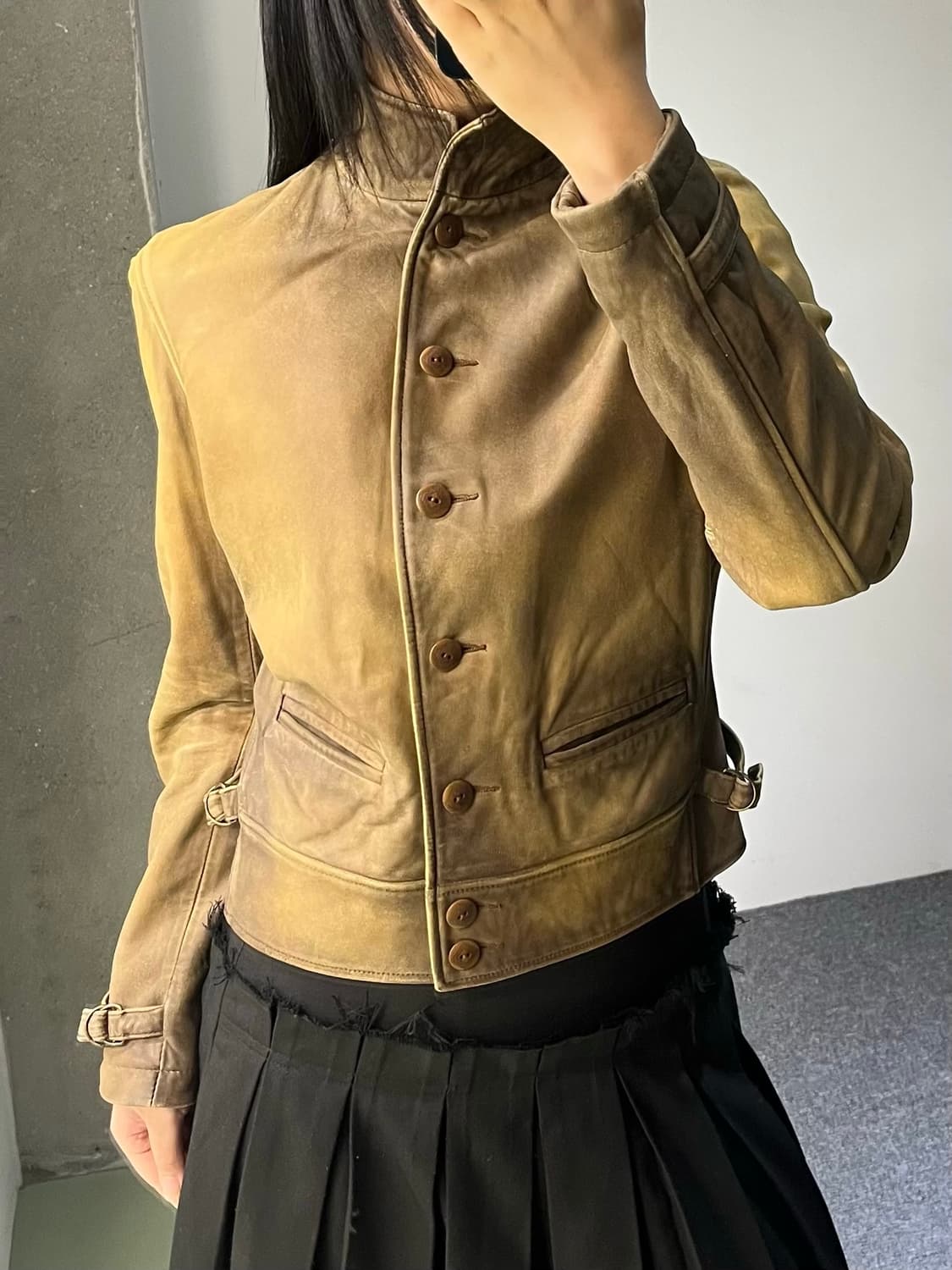 폴로 랄프 로렌 램스킨 웨스턴 자켓 상품이미지2