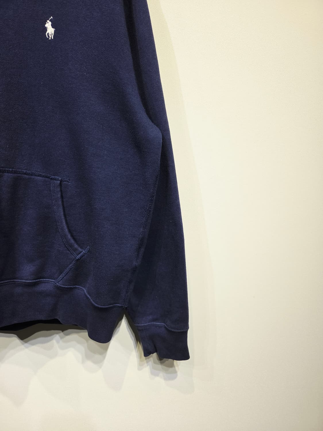폴로 랄프로렌 포니 자수 네이비 후드티 상품이미지5