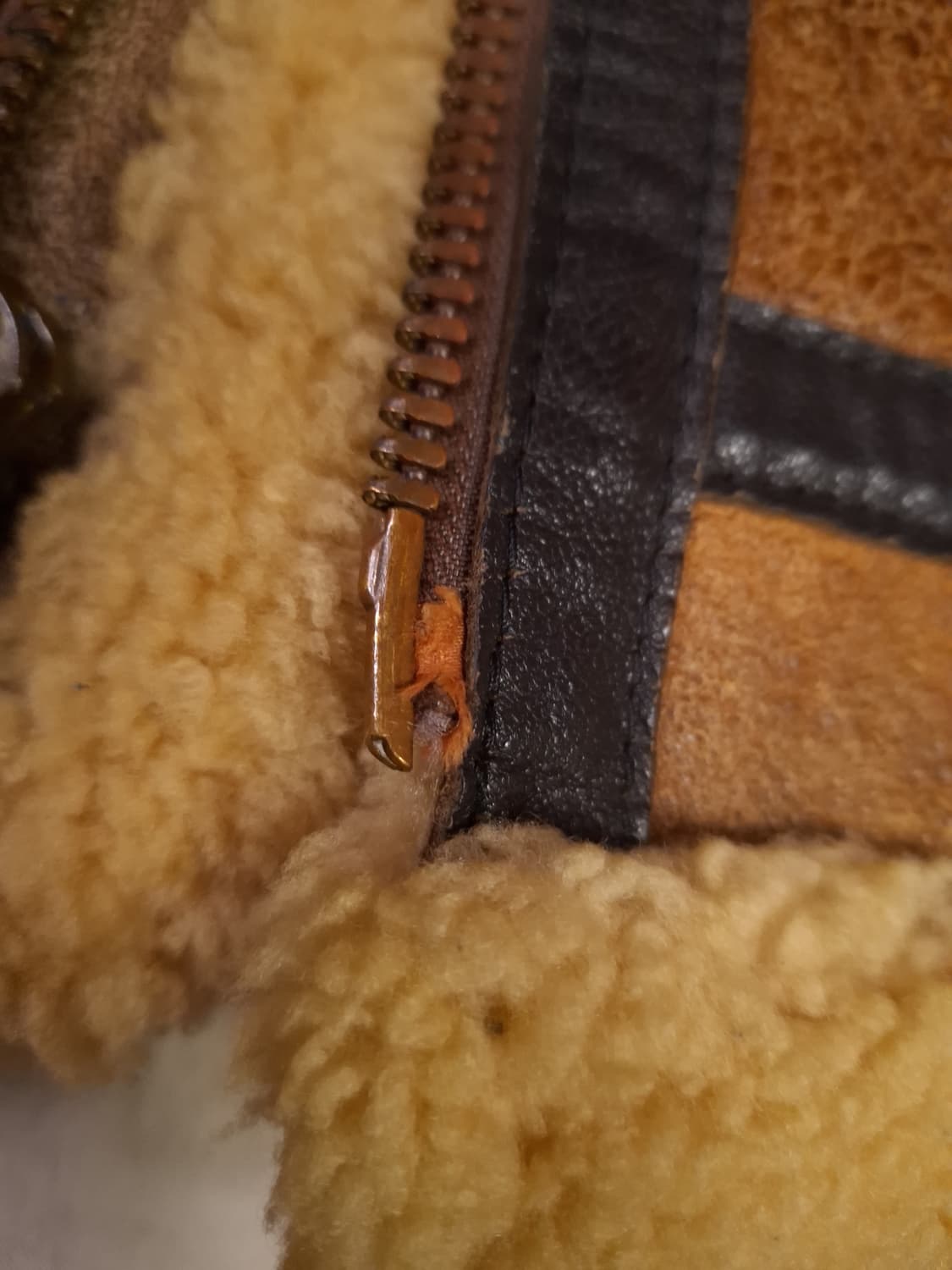 오리지날 WW2 대전형 골든베어 B-3 폭격기 무스탕 상품이미지6