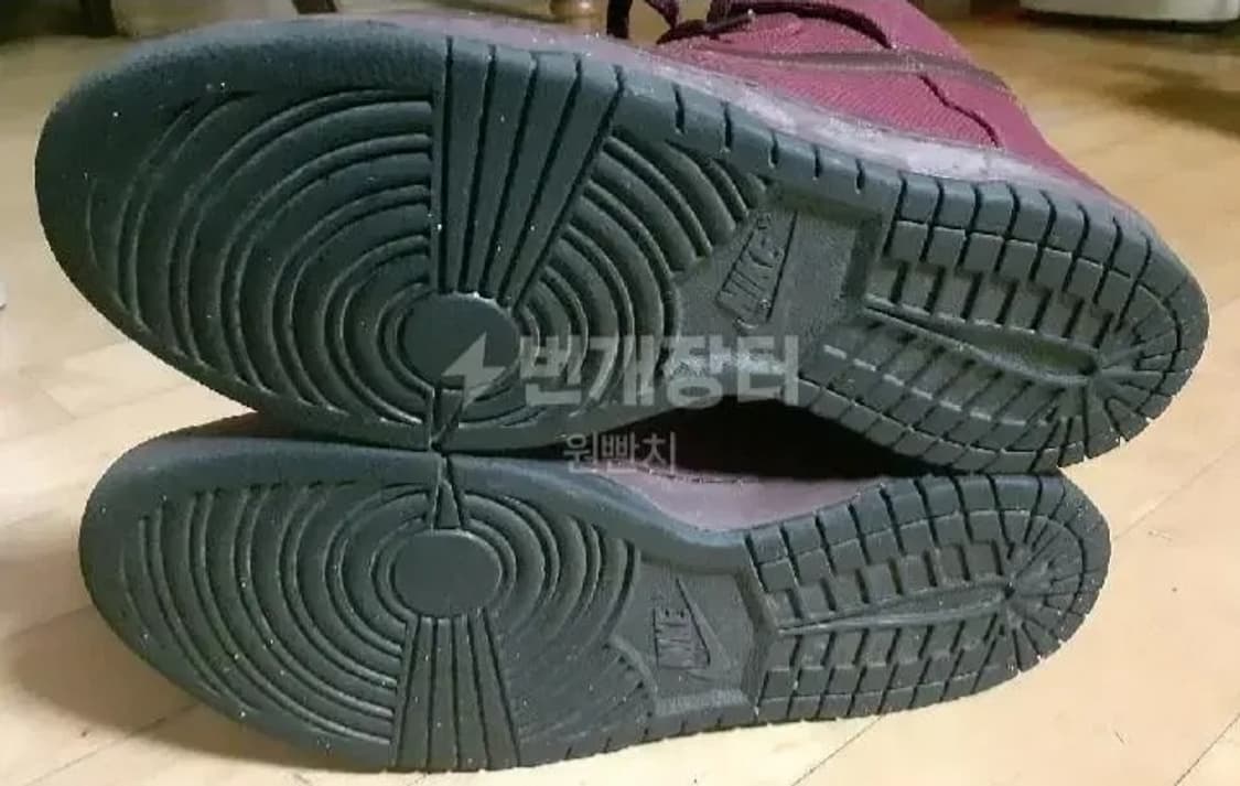 나이키 덩크하이 프리미엄 캔버스 레드 270 상품이미지7