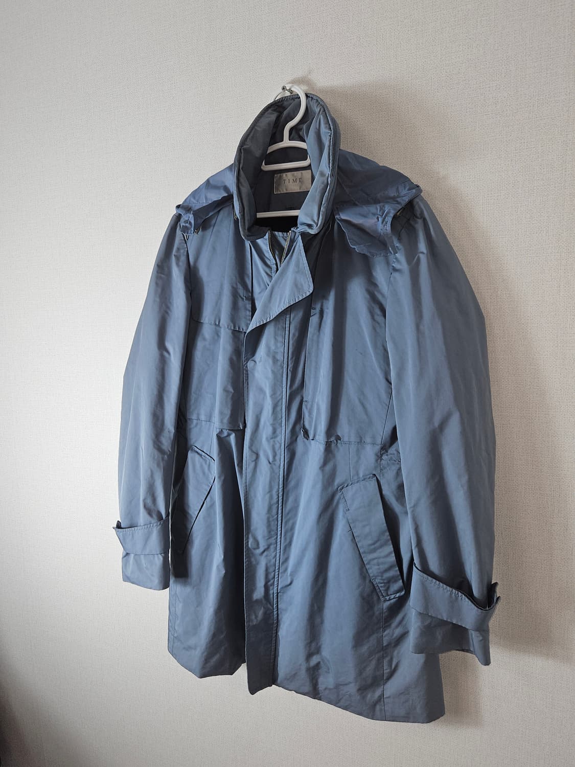 타임 옴므 TIME 남성 후드 바람막이 코트 자켓 100 상품이미지1
