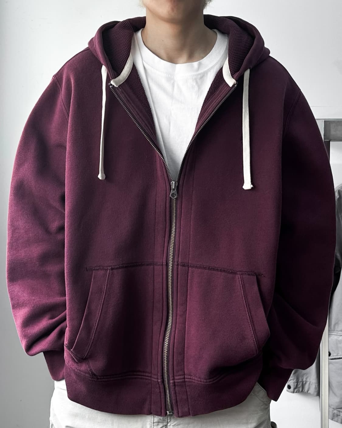 폴로 랄프로렌 써멀 오버사이즈 후드집업  상품이미지2