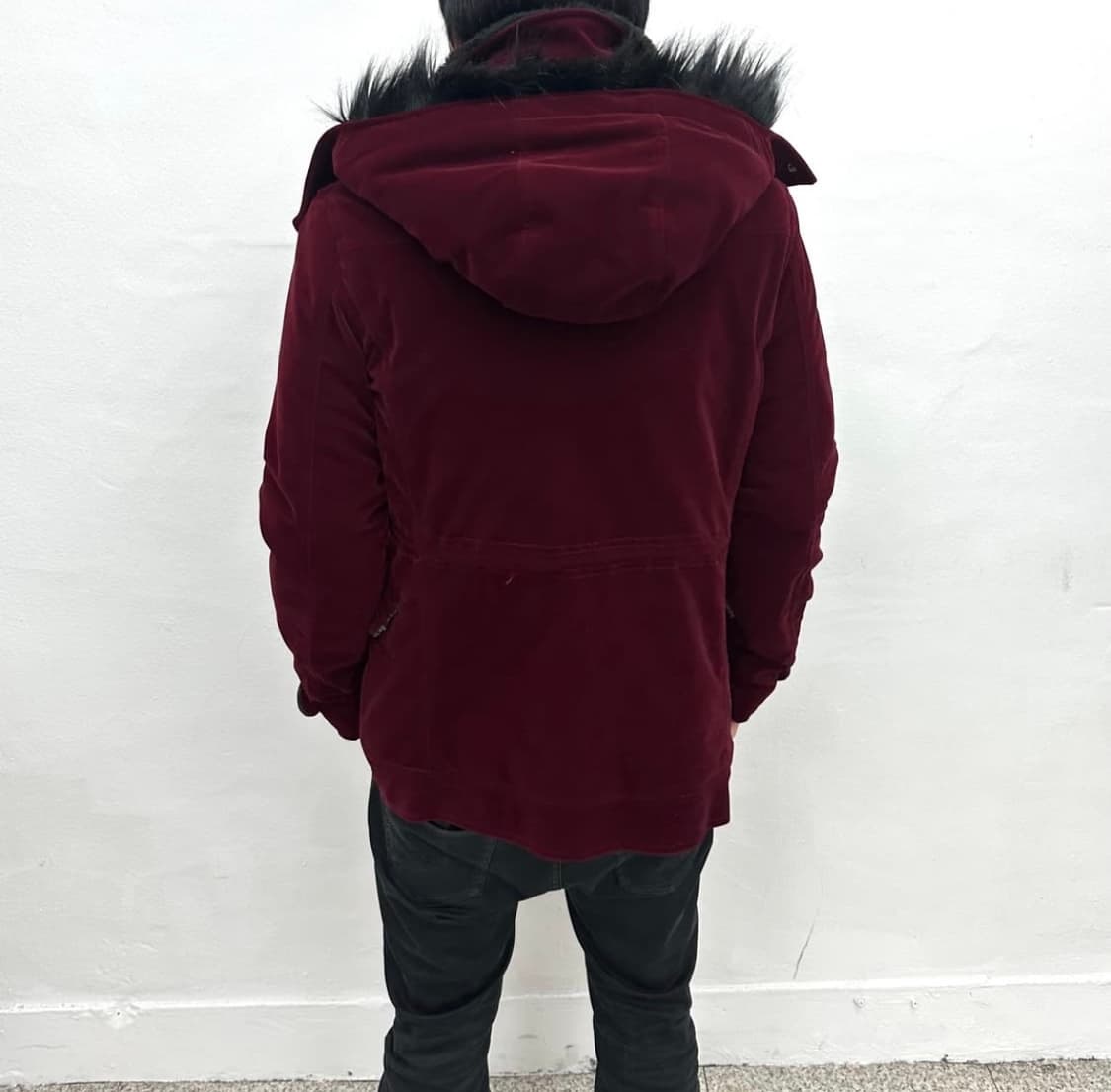 Semantic design velvet fur jacket 상품이미지3