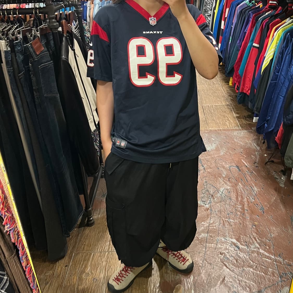 [HI]NFL 풋볼져지 반팔티 네이비 상품이미지4