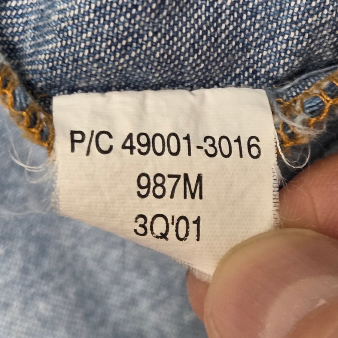 Levi's  리바이스 L 빈티지 데님 셔츠 상품이미지6