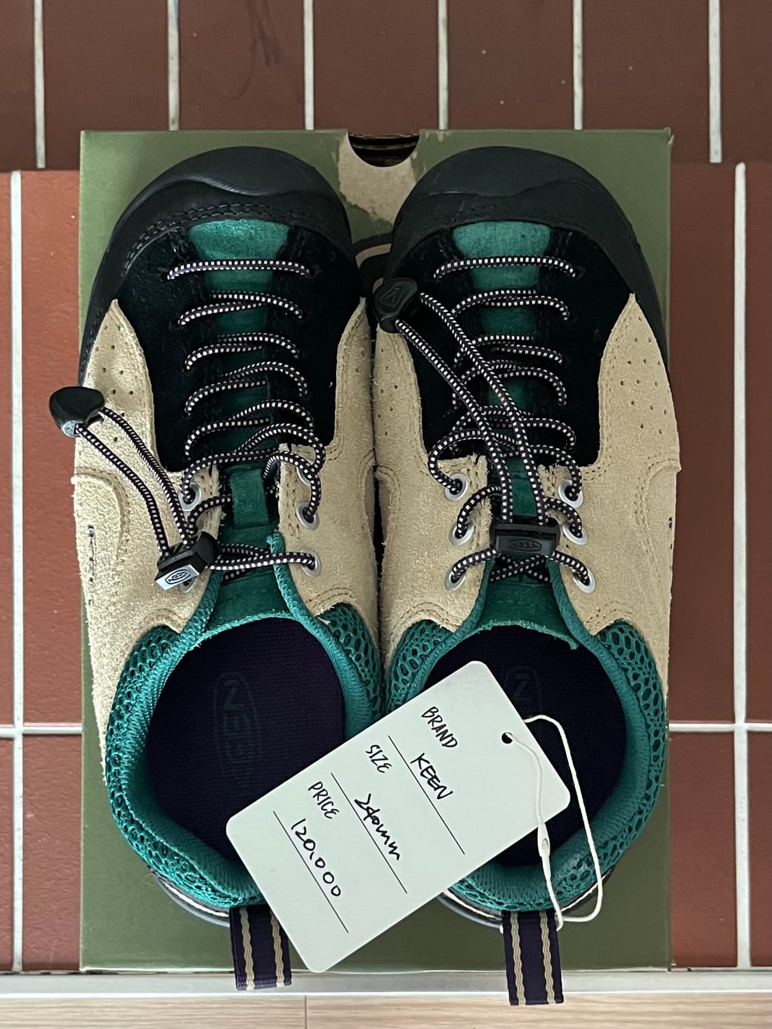 킨 재스퍼 락 스니커즈 토프 에버그린 240 상품이미지3