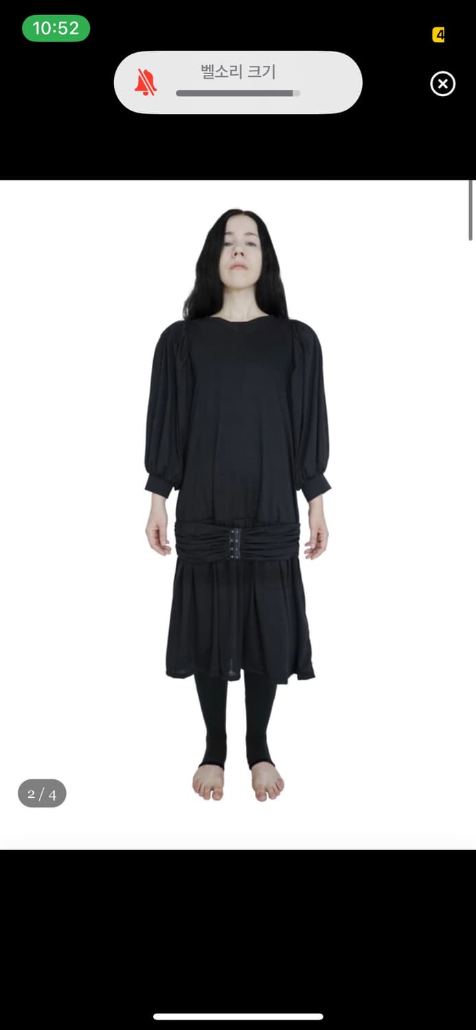 에옹쓰 eonts 아르누보 드레스 블랙 상품이미지1