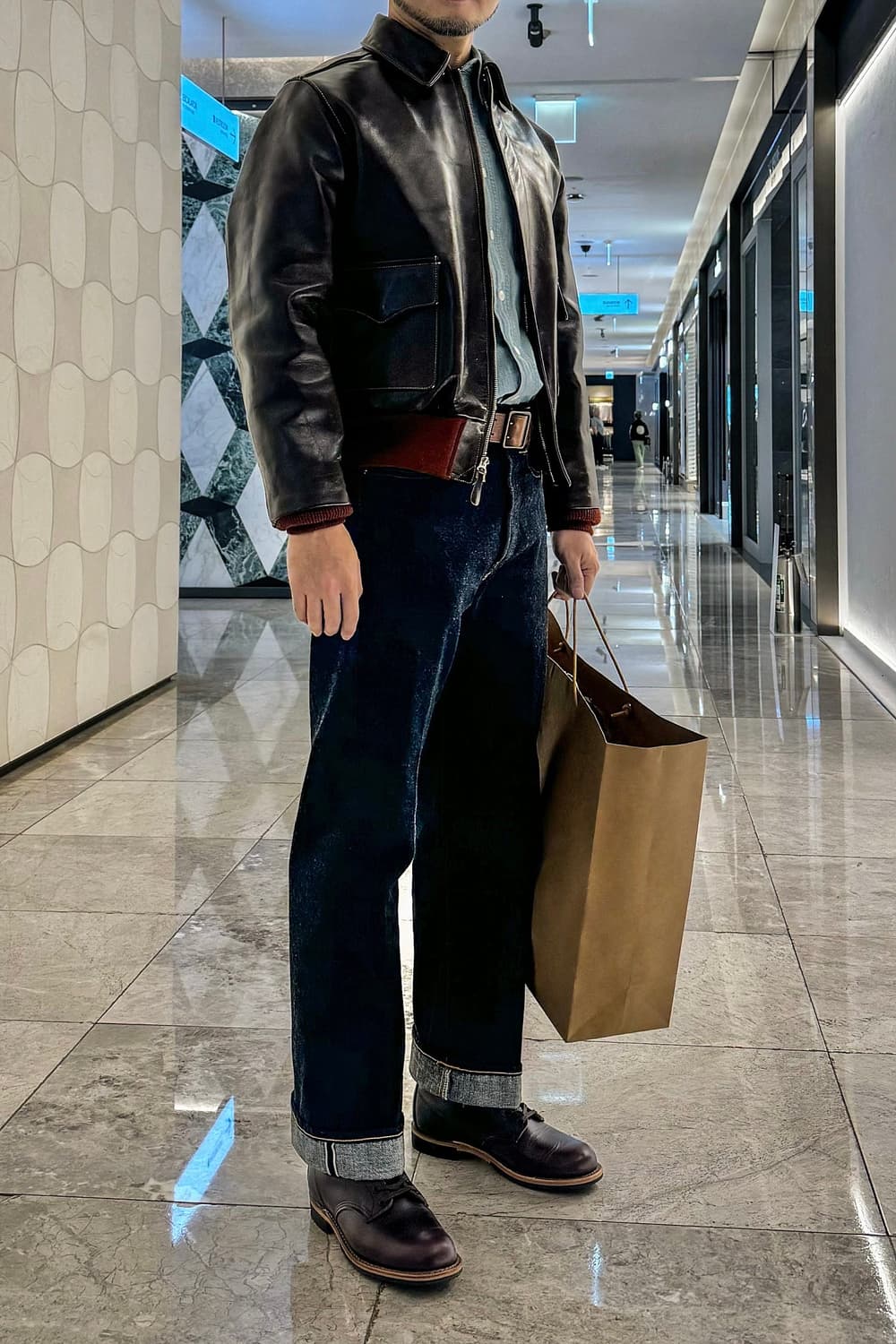 [44] 버즈릭슨 A-2 플라이트 자켓 레드립 상품이미지2