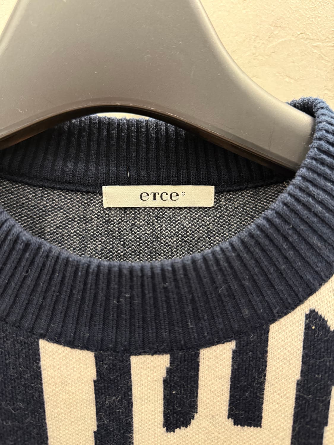 ETCE SILHOUETTE  그래픽 니트 L 상품이미지3