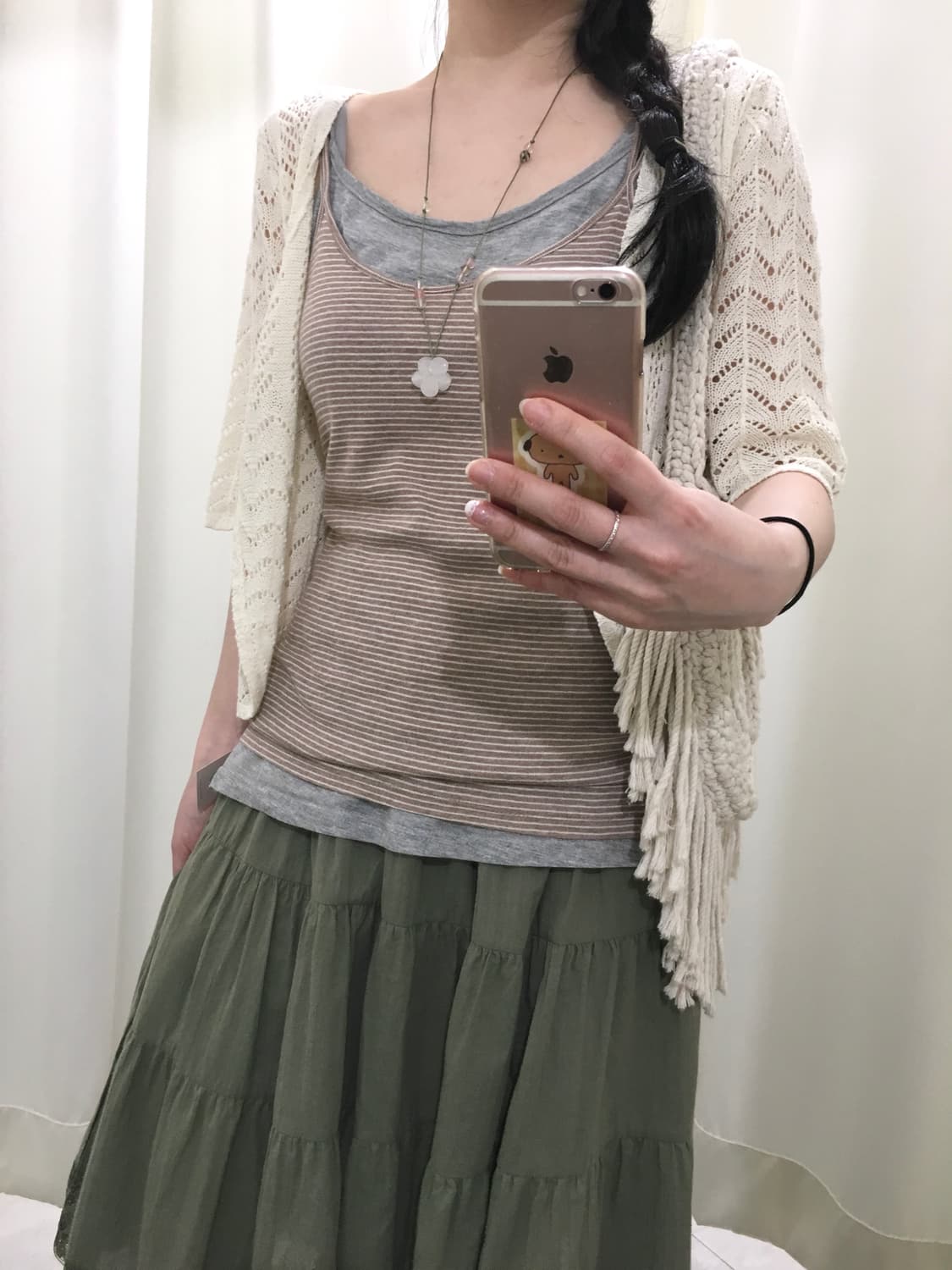 stripe sleeveless set 상품이미지3