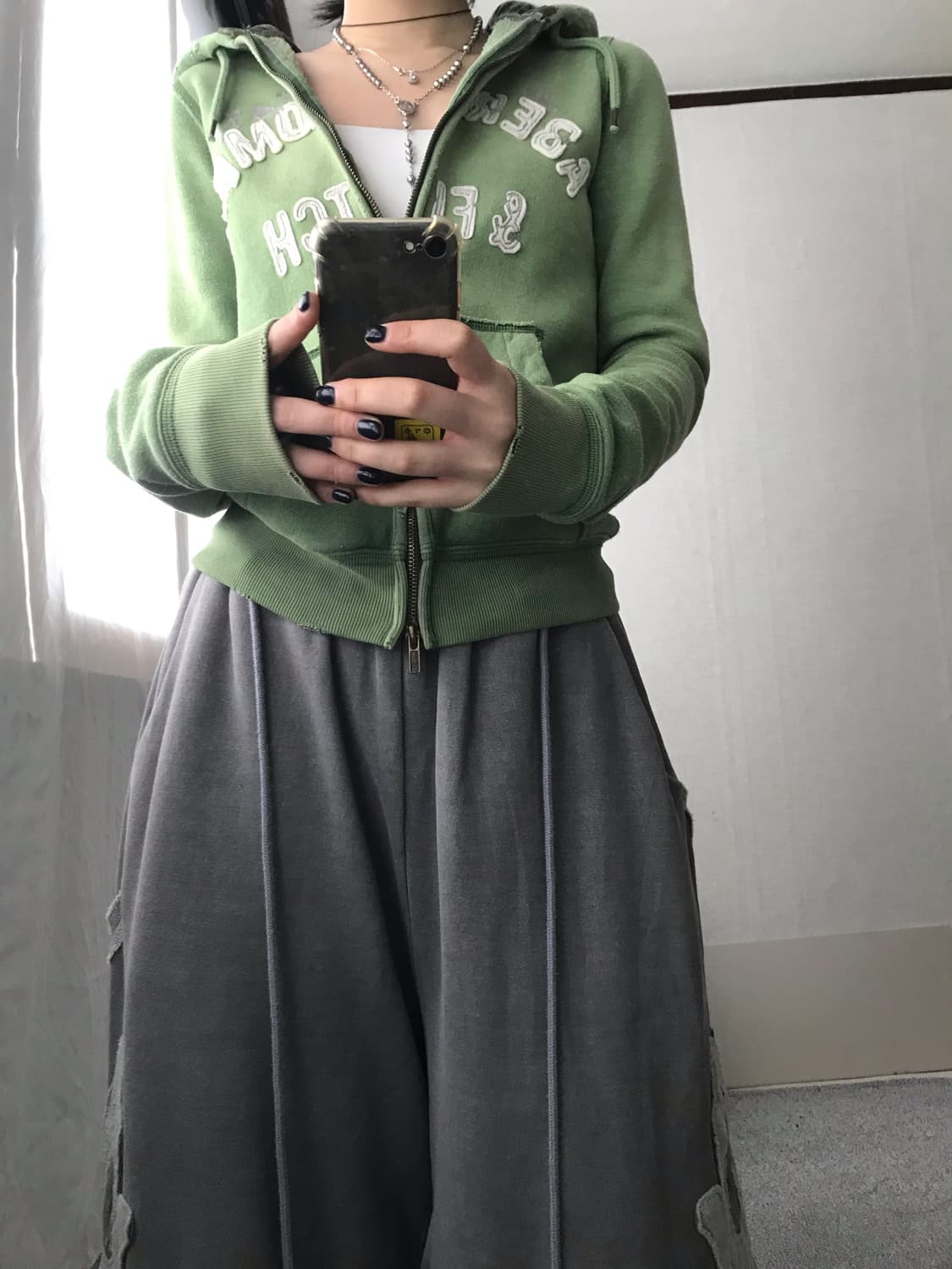 아베크롬비 말차 딱붙핏 후드집업 상품이미지6