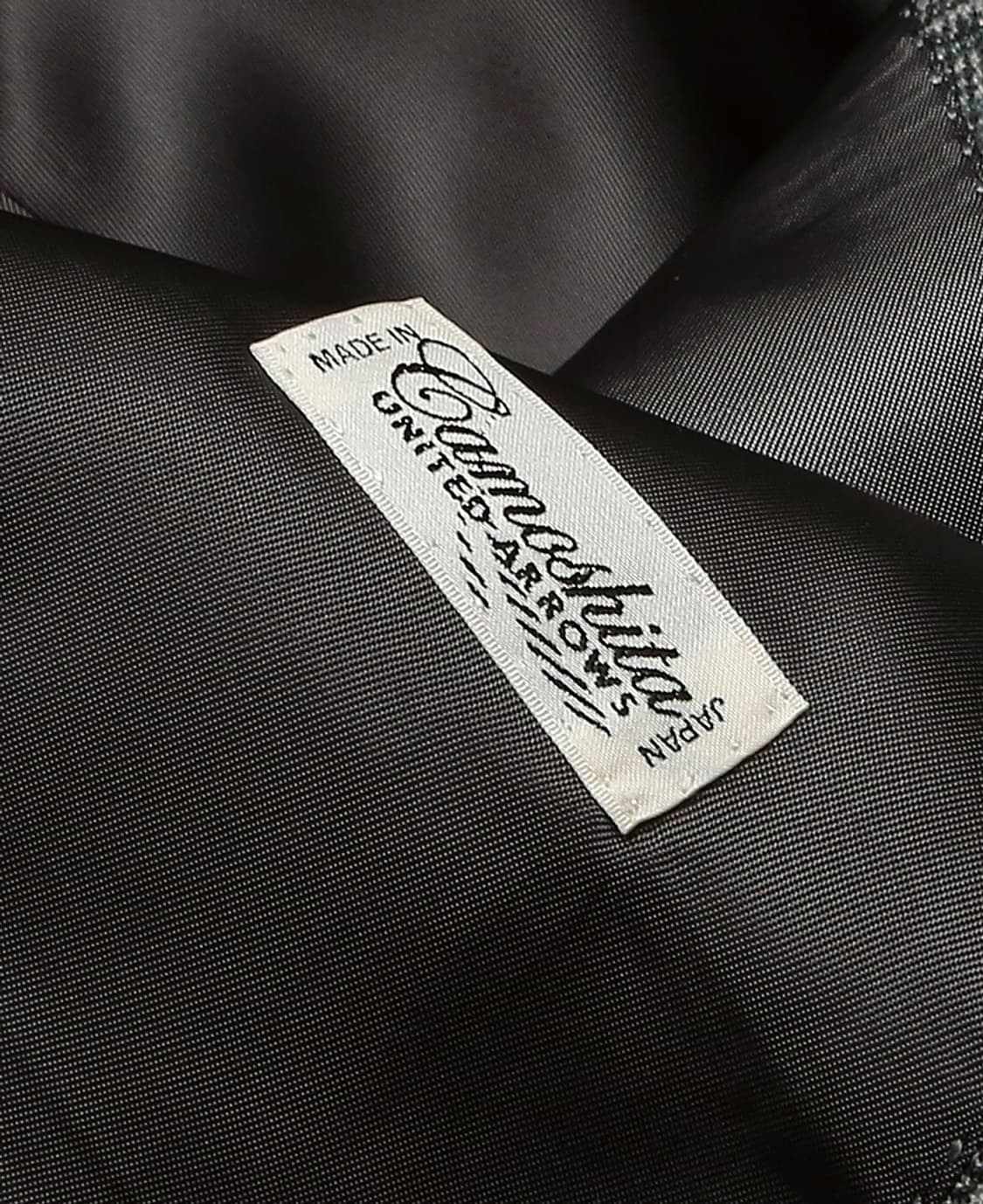 카모시타 [Camoshita] 글렌 체크 피크트 라펠 클래식 수트 상품이미지6