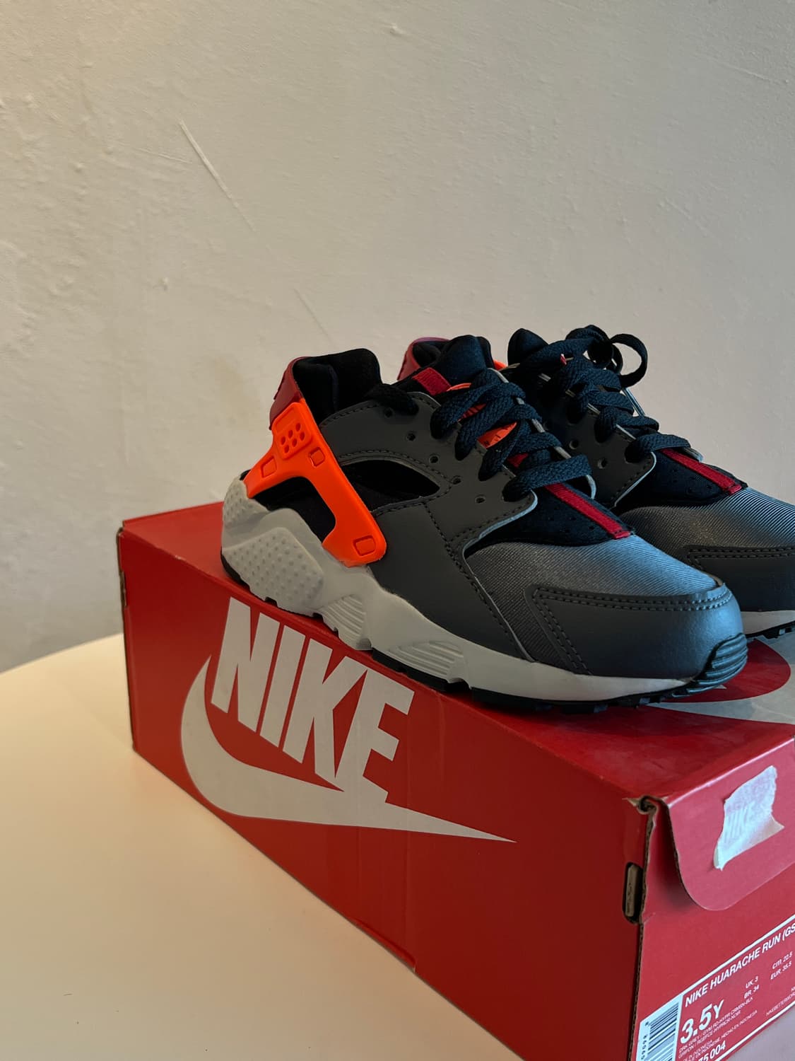 (225) 나이키 에어 허라취 런 (GS) '다크 그레이 상품이미지7