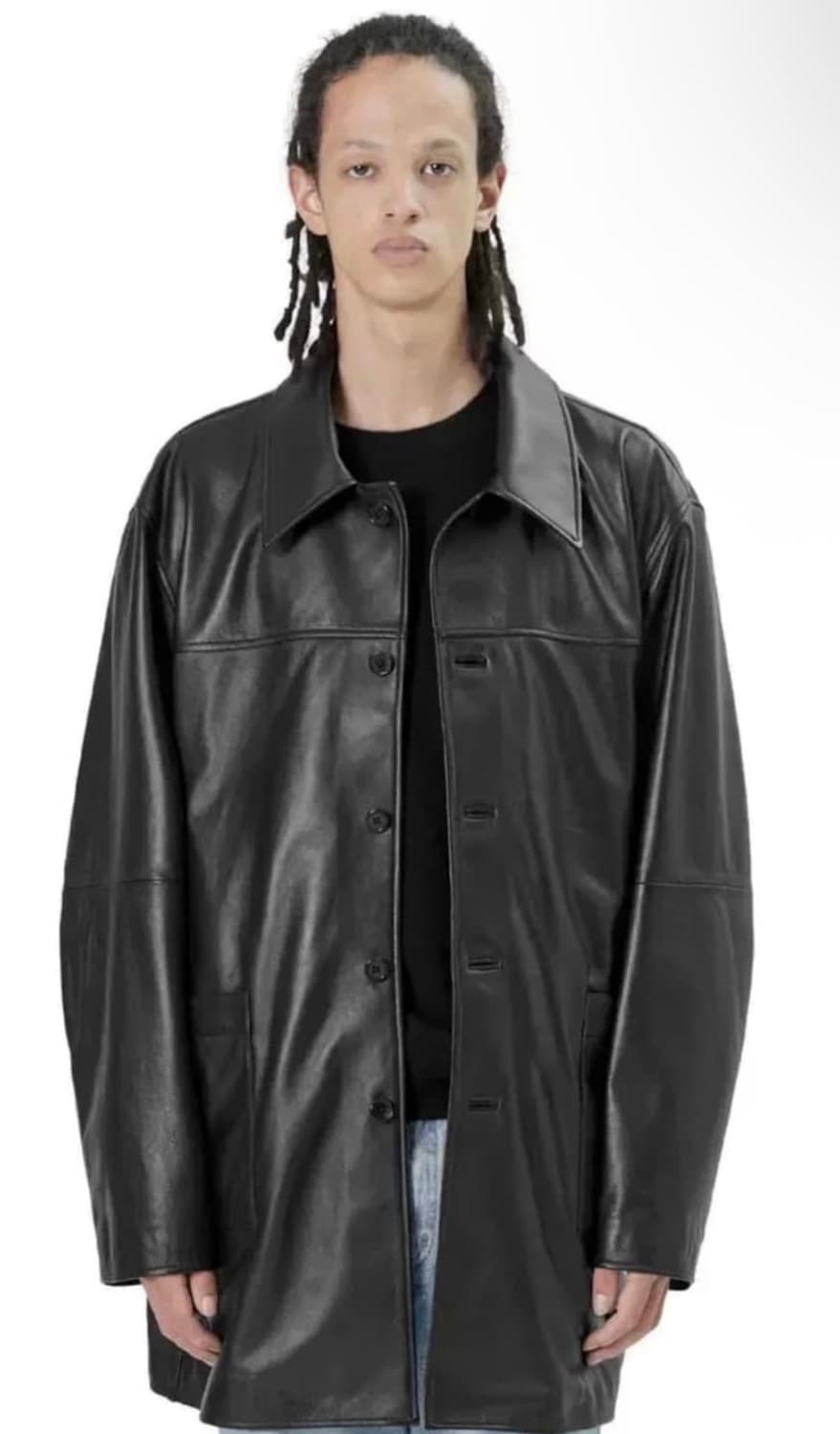 브라운야드 램스킨 레더 카코트 3size 상품이미지2