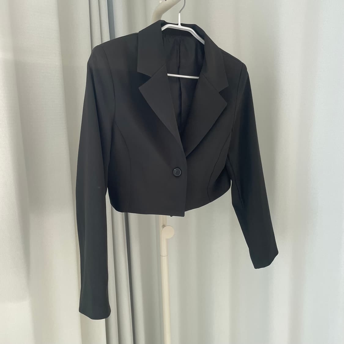 블랙 자켓 & 치마 세트 상품이미지2