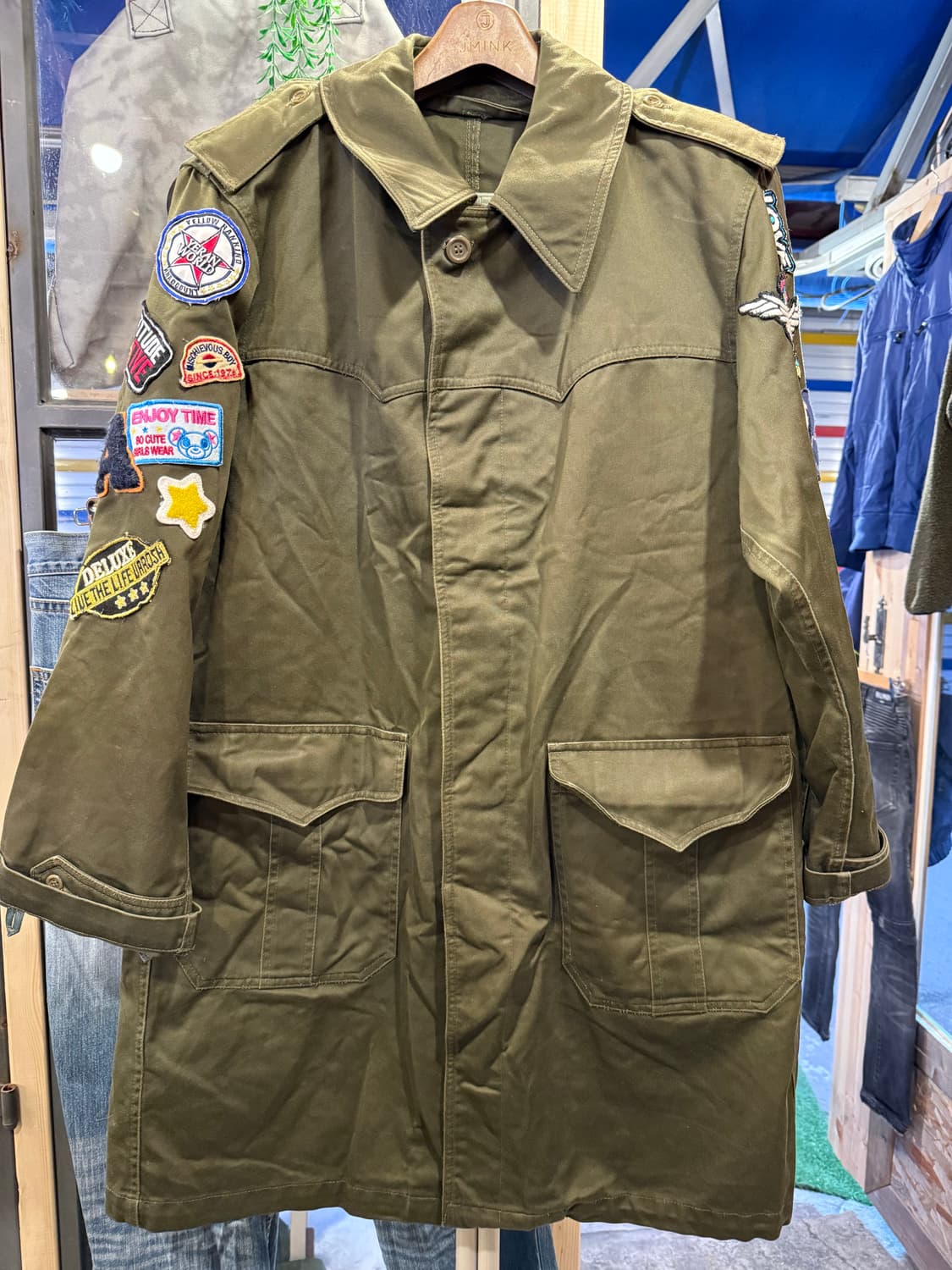 데이지 덕 야상 자켓 상품이미지1