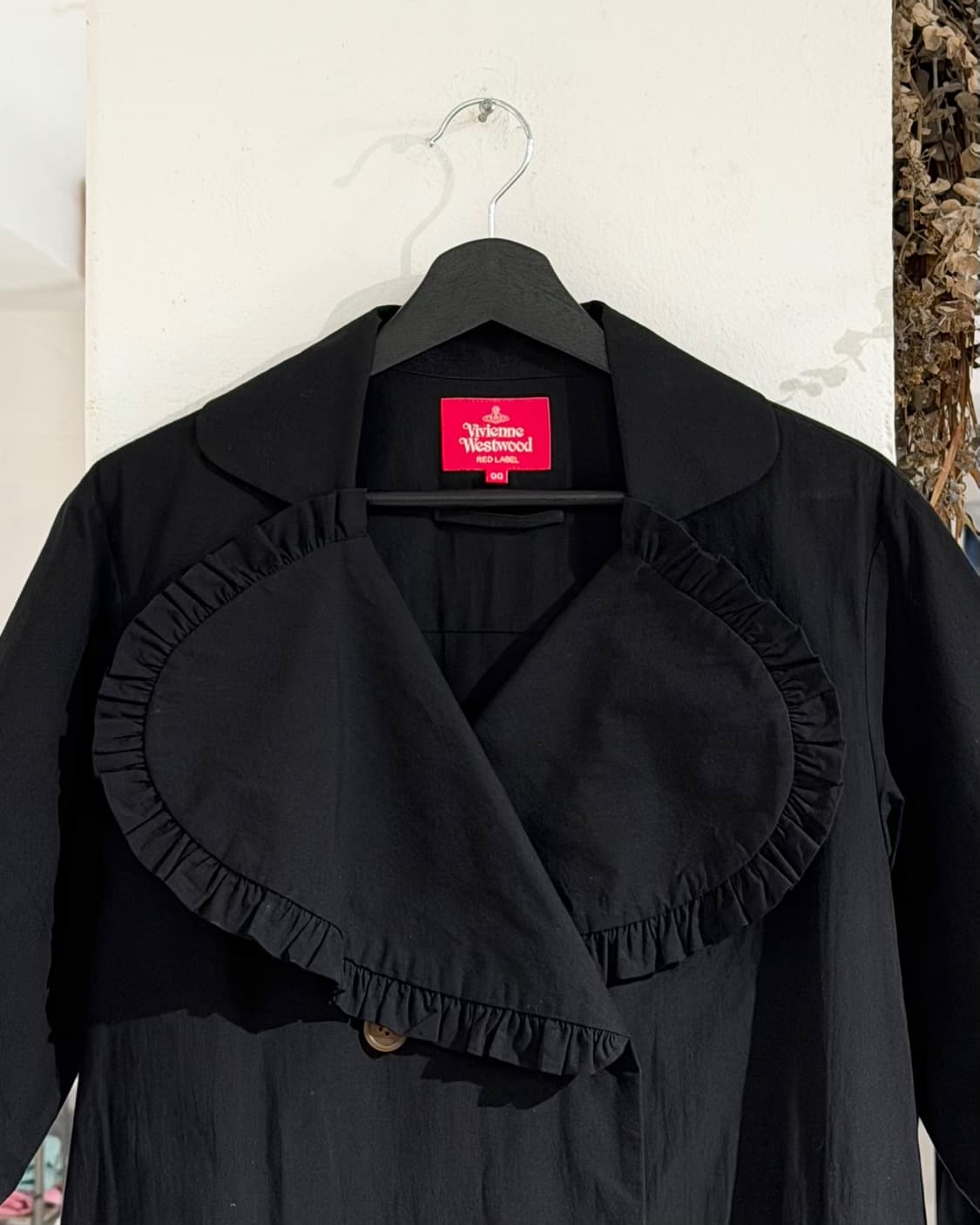 비비안웨스트우드 레드라벨 블랙 프릴 칼라 드레스 상품이미지4