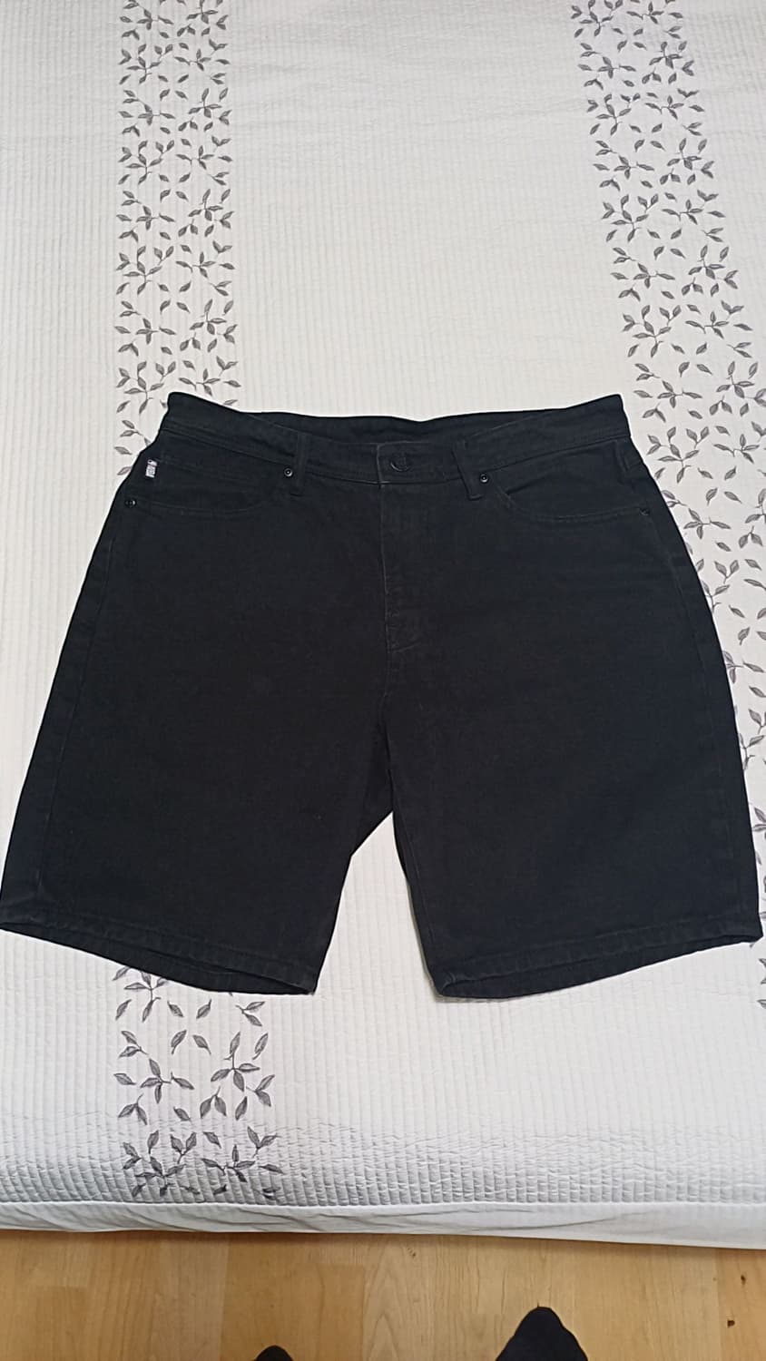 NBA 블랙데님반바지 34인치 기장52 상품이미지1