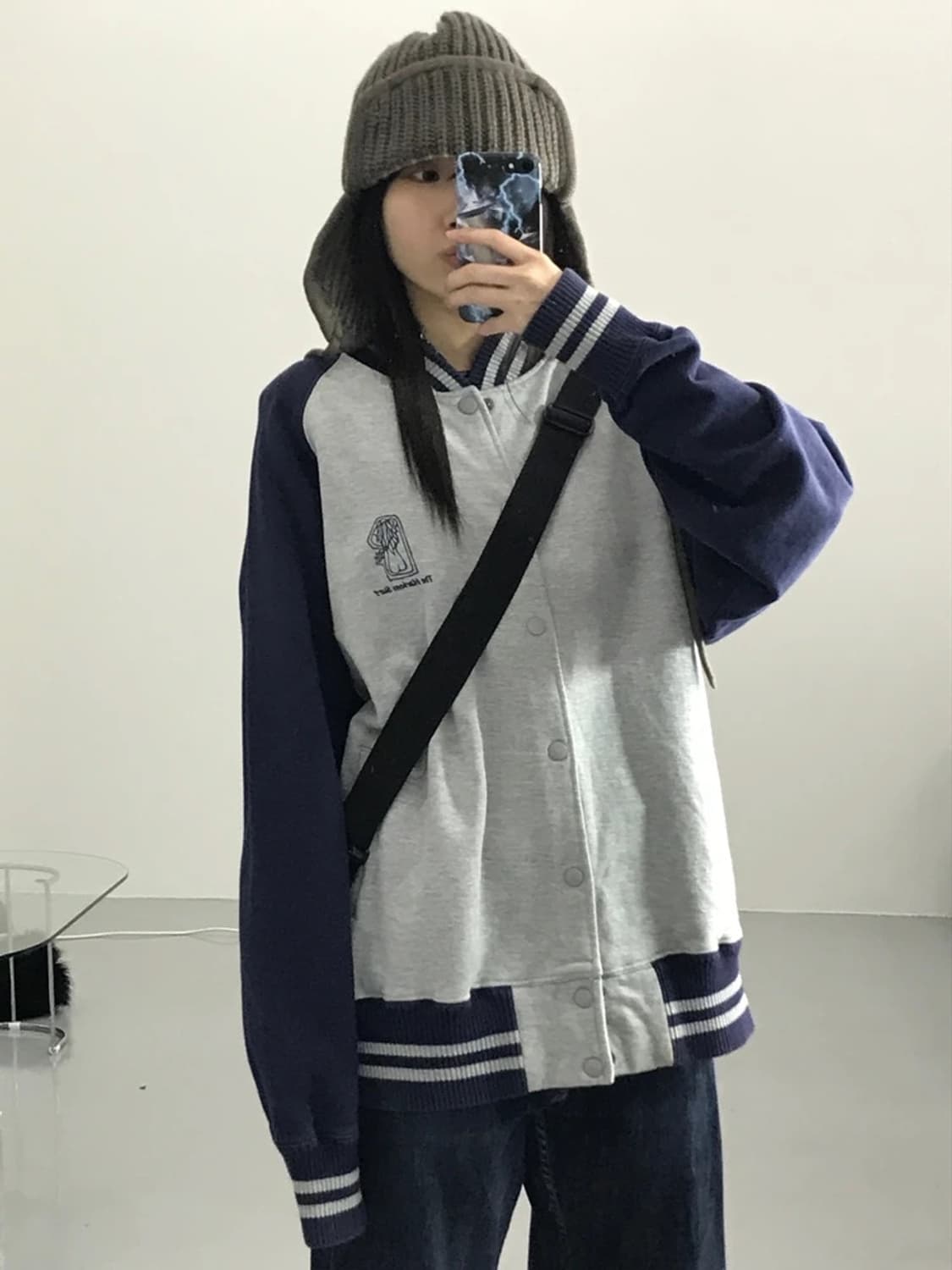 United Athle 1941 스웨트 바시티 자켓 상품이미지2