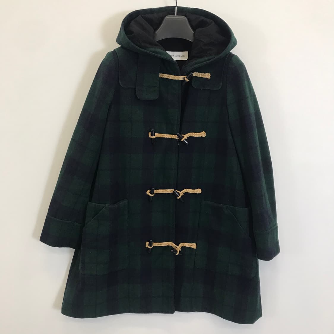 CHLOE 끌로에 블랙워치 더플코트 [여성66] 상품이미지1
