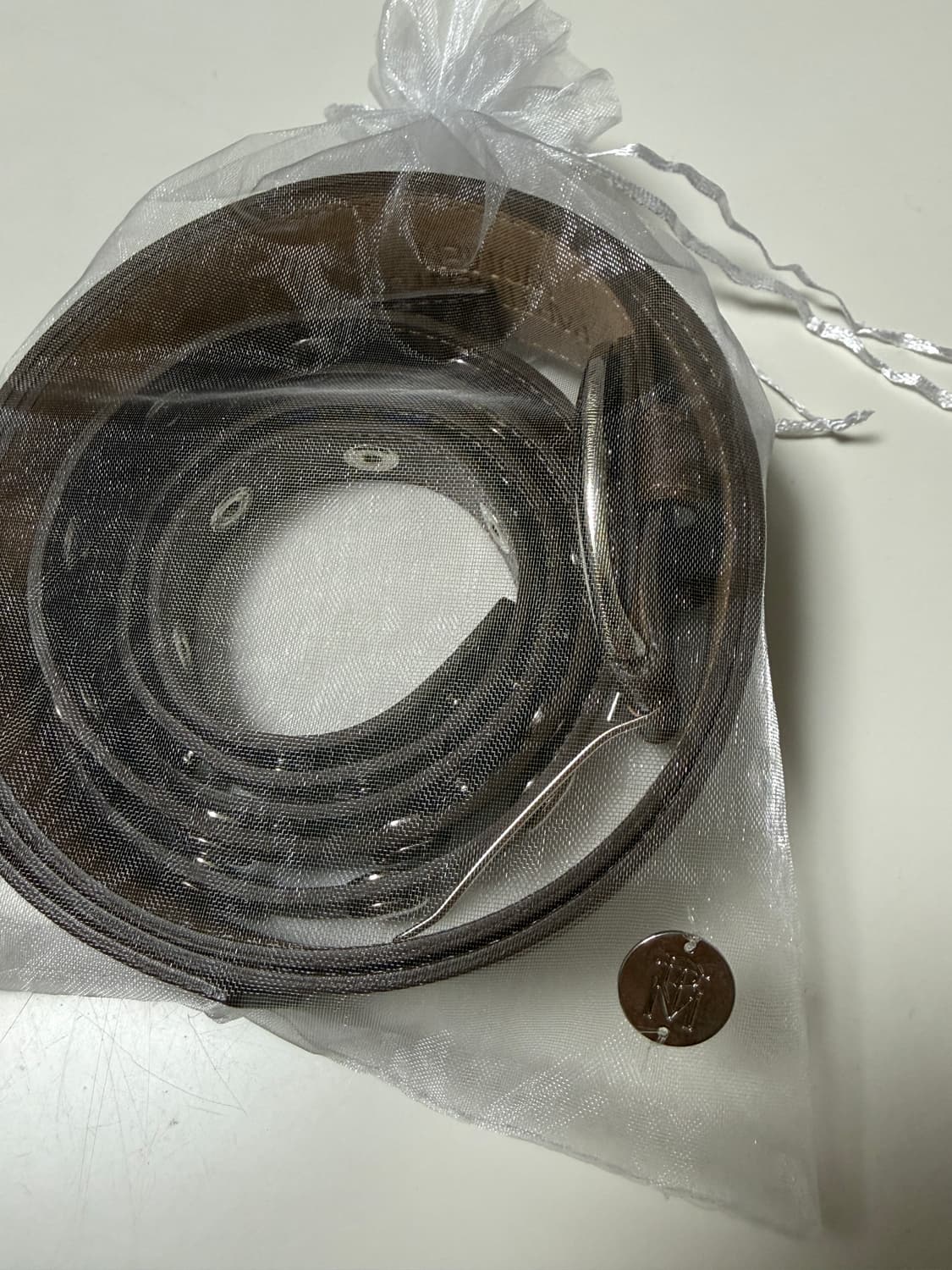 파르티멘토 3웨이 더블 레이어드 벨트 브라운 상품이미지3