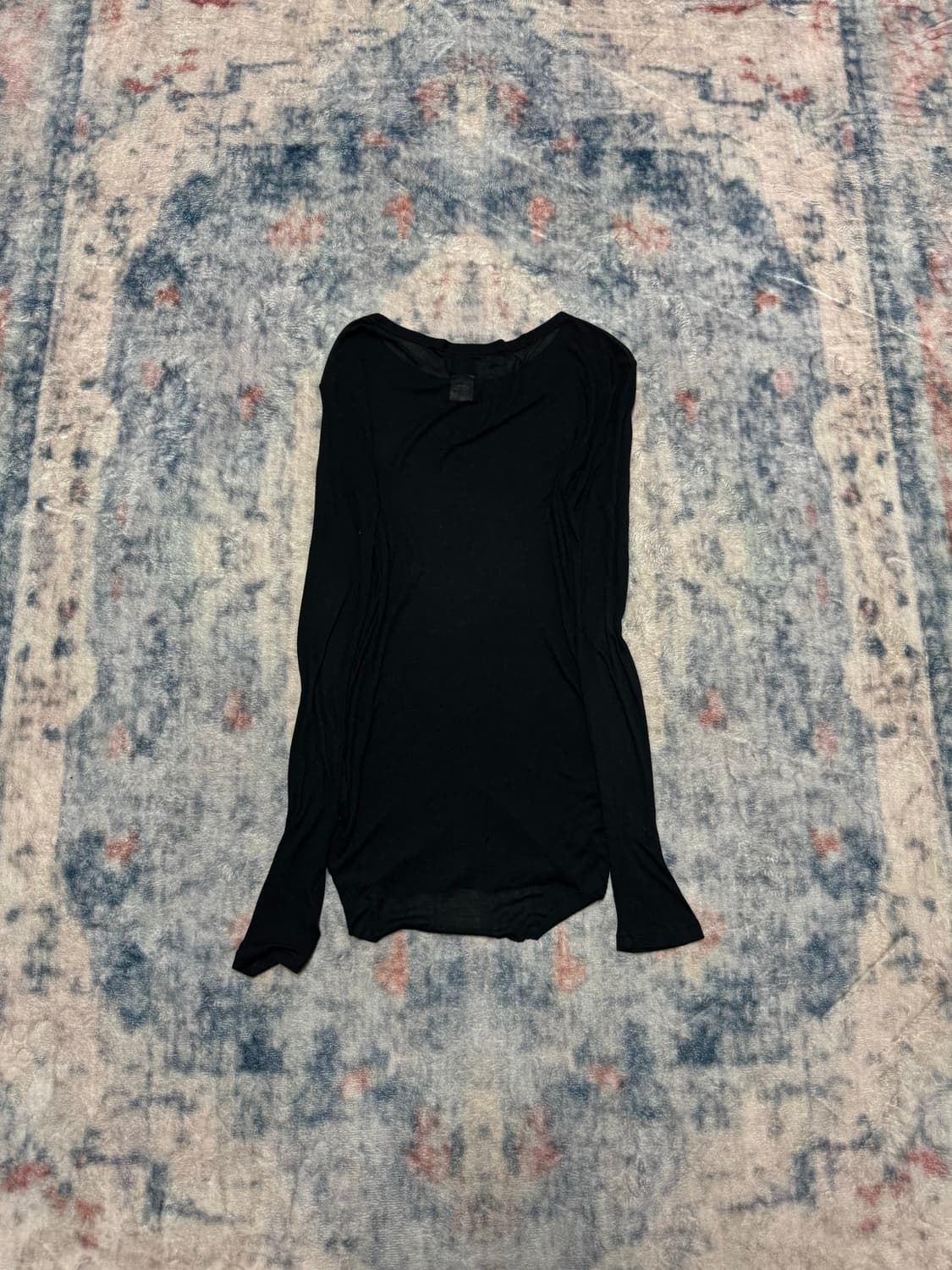 Ann demeulemeester rayon ribbed cut sew 상품이미지7