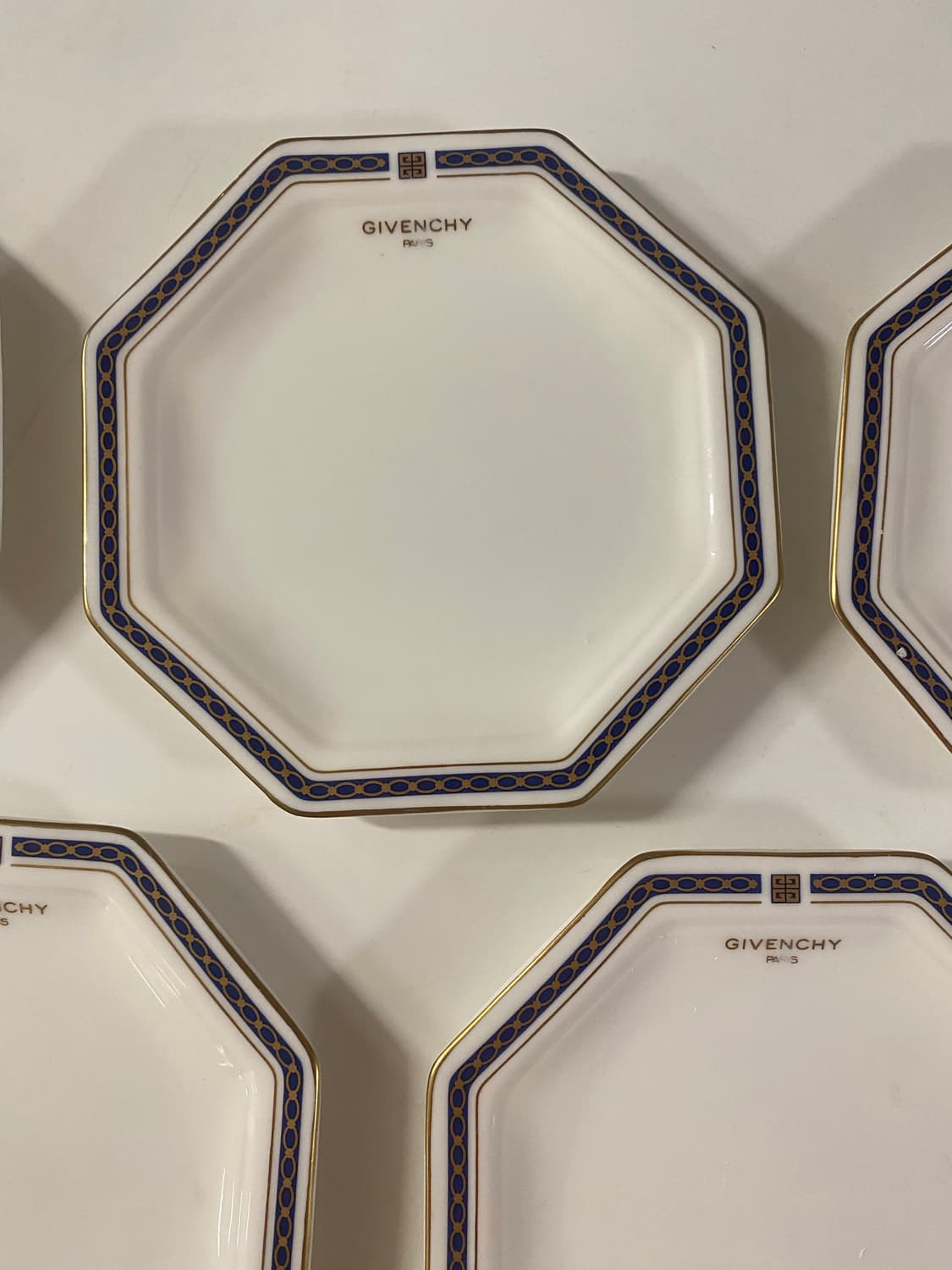 빈티지 지방시 디저트 팔각 그릇 5p세트 상품이미지5