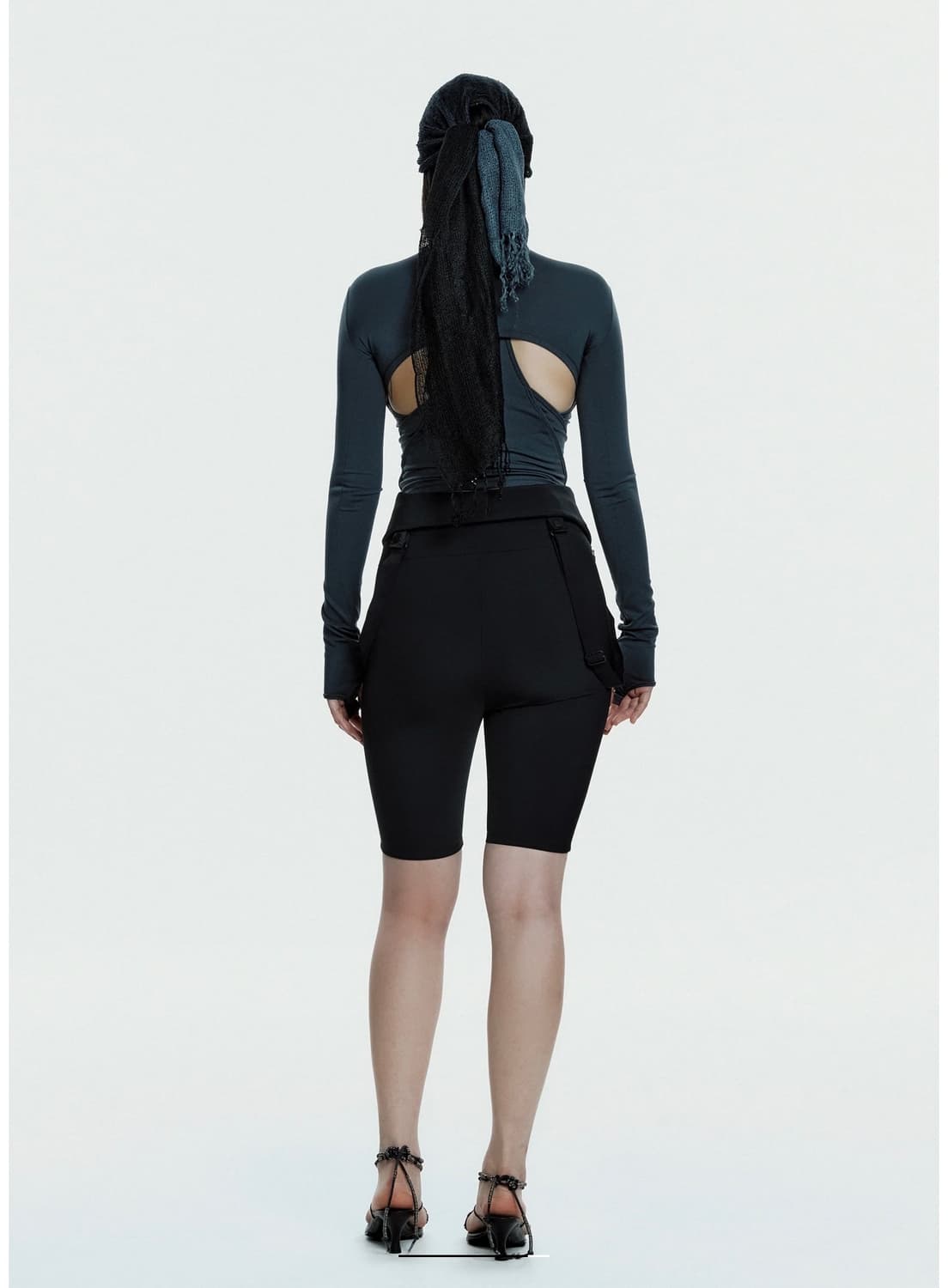 혜인서 더블 레이어 크롭 탑 xs 상품이미지2