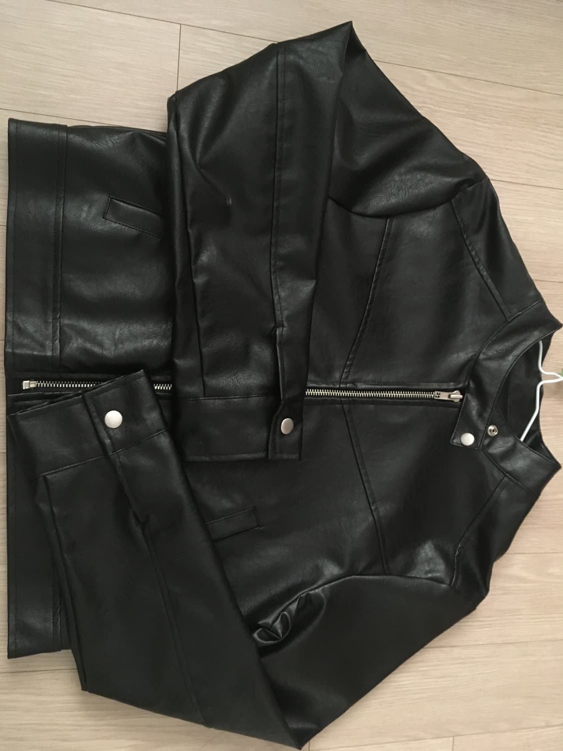 빈티지 레더 자켓 상품이미지1