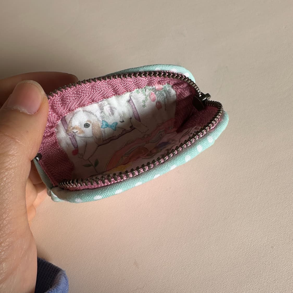 퀼트 미니 파우치 / 에어팟 파우치 상품이미지6