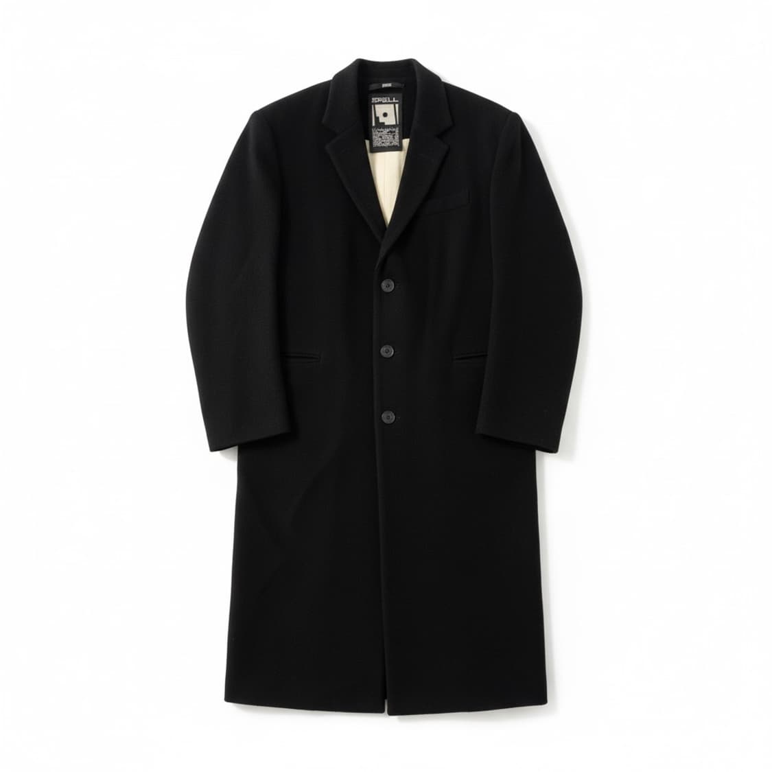 Spelledit wool coat black 상품이미지1