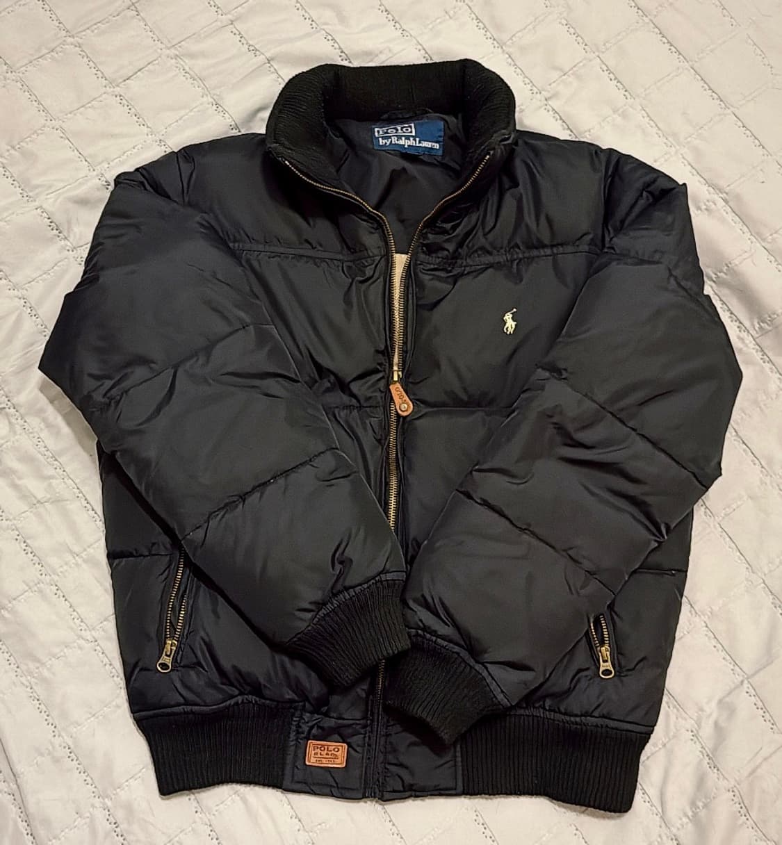 폴로 브리튼 스몰포니 패딩 블랙 M 상품이미지1