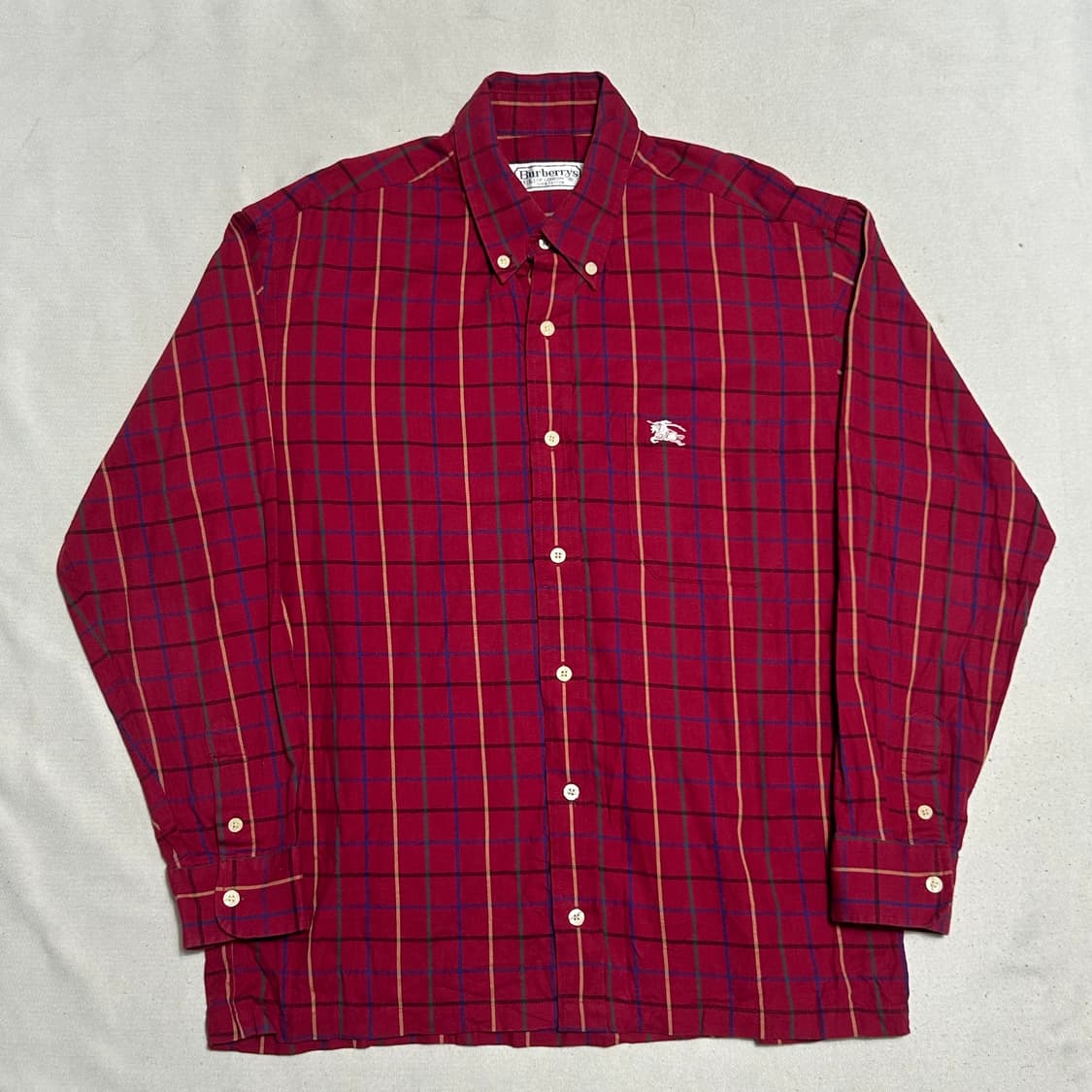 41(L) 버버리 레드 체크 셔츠 상품이미지2