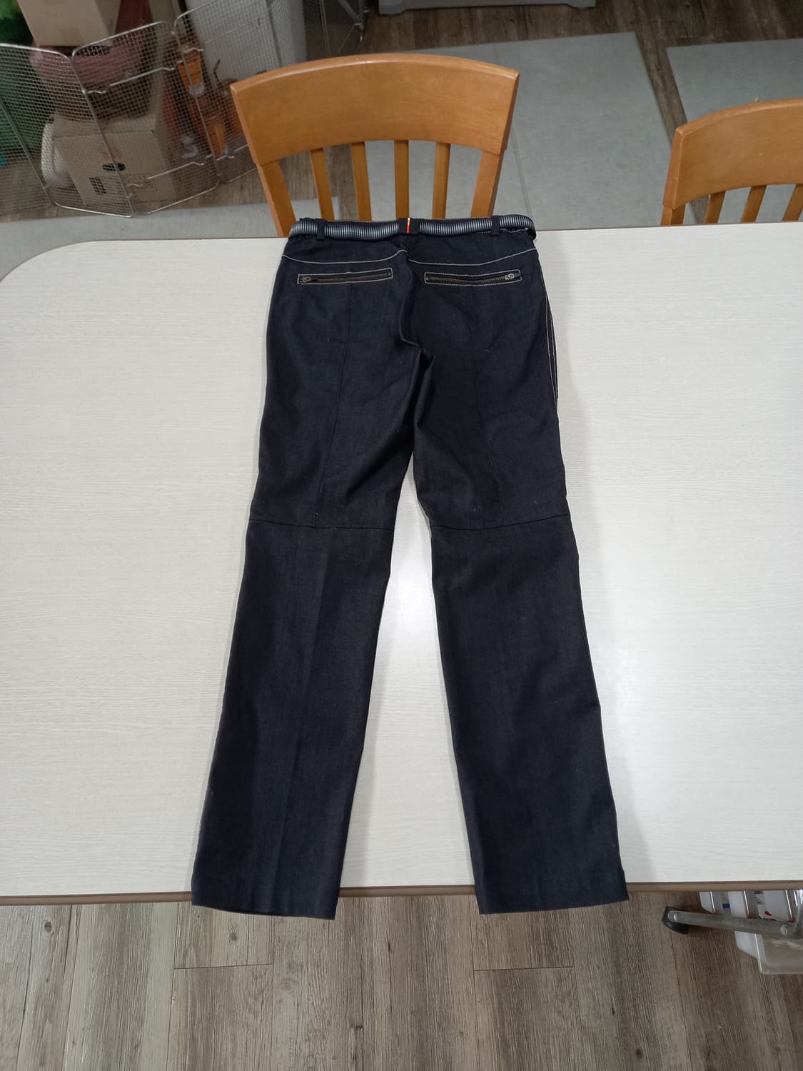 26 새상품 Lecaf 봄여름용 스판 등산바지 블랙 26-607 상품이미지2