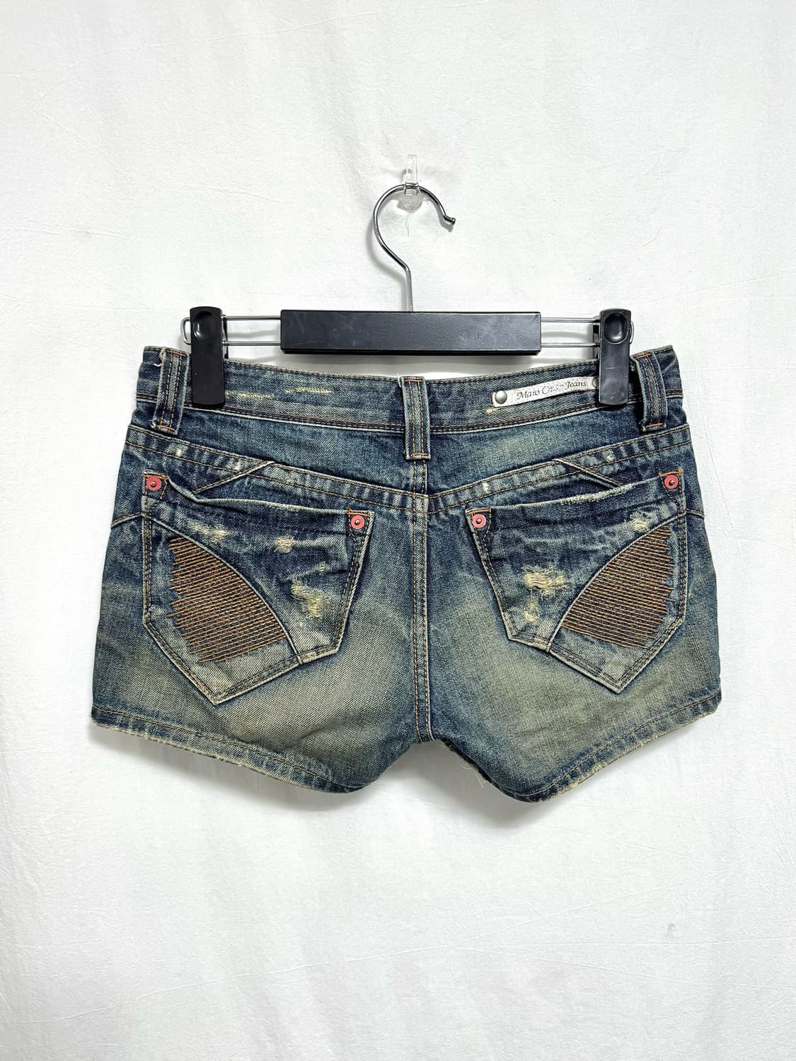 Washed denim shorts 상품이미지3
