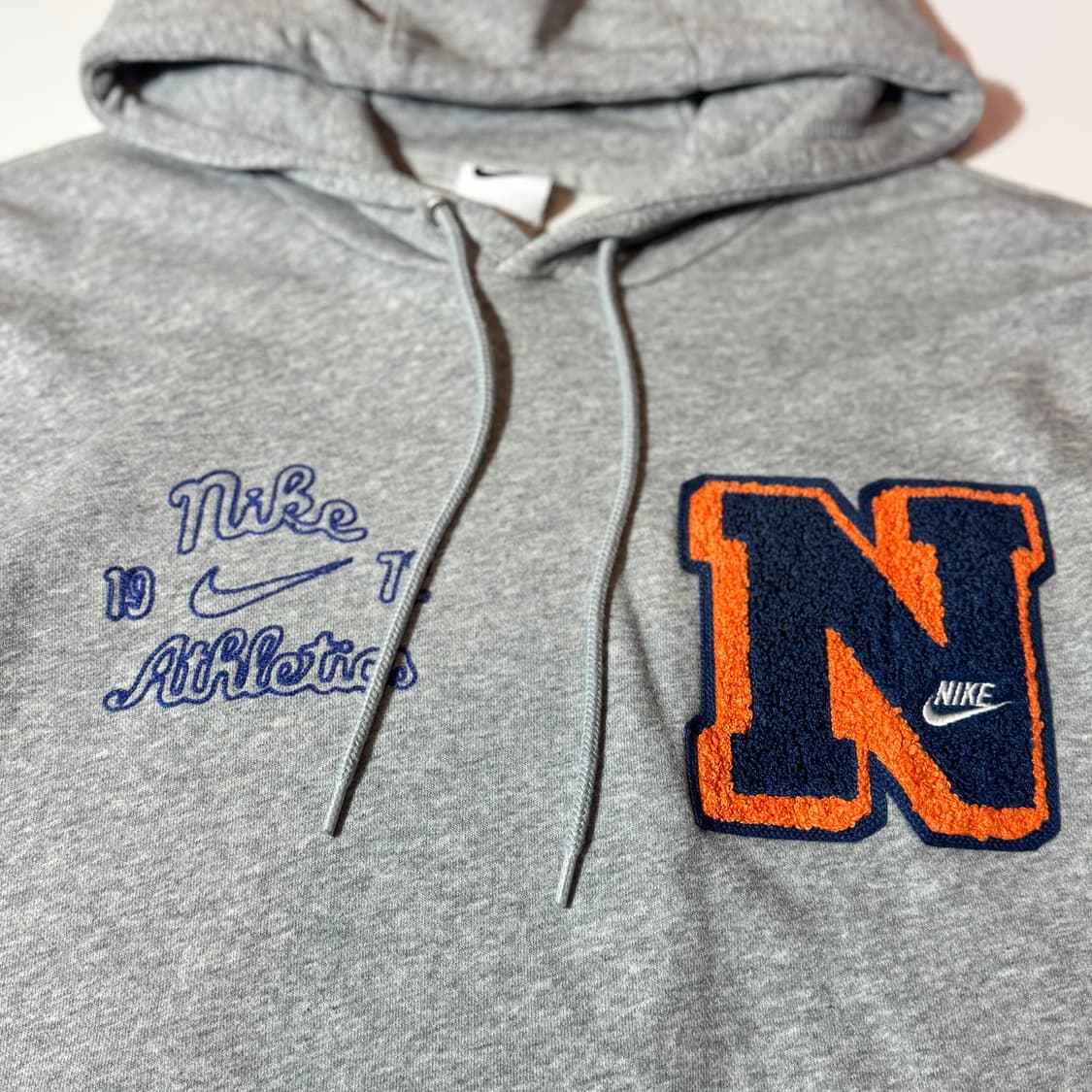 Nike 그레이 레터링 후디 상품이미지2