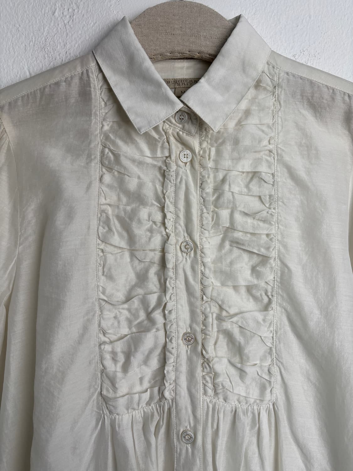 BURBERRY Ivory Blouse 상품이미지3