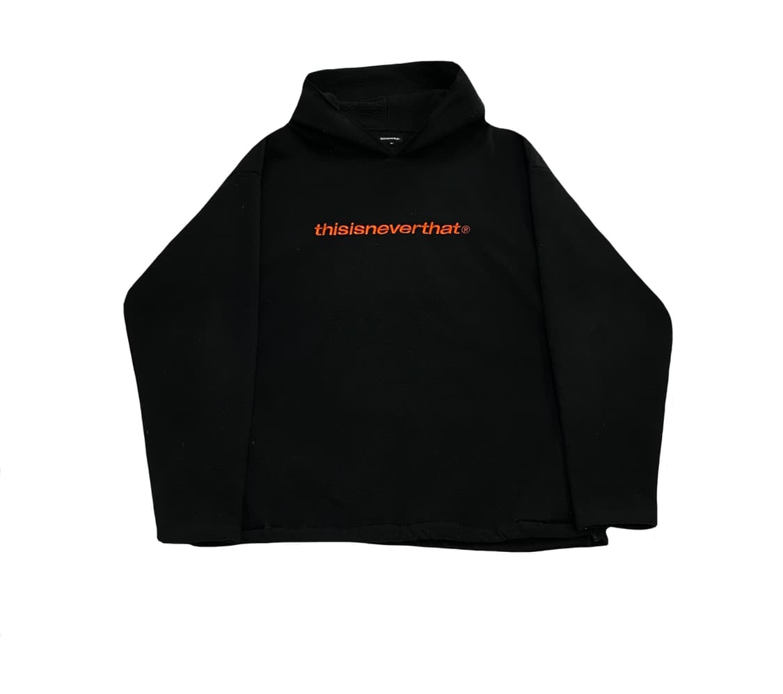 THISISNEVERTHAT스펠아웃 후리스 후드티 상품이미지1