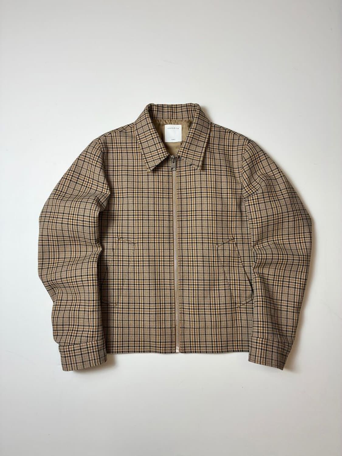 산드로 옴므 체크 블루종 자켓 PN8178 상품이미지1