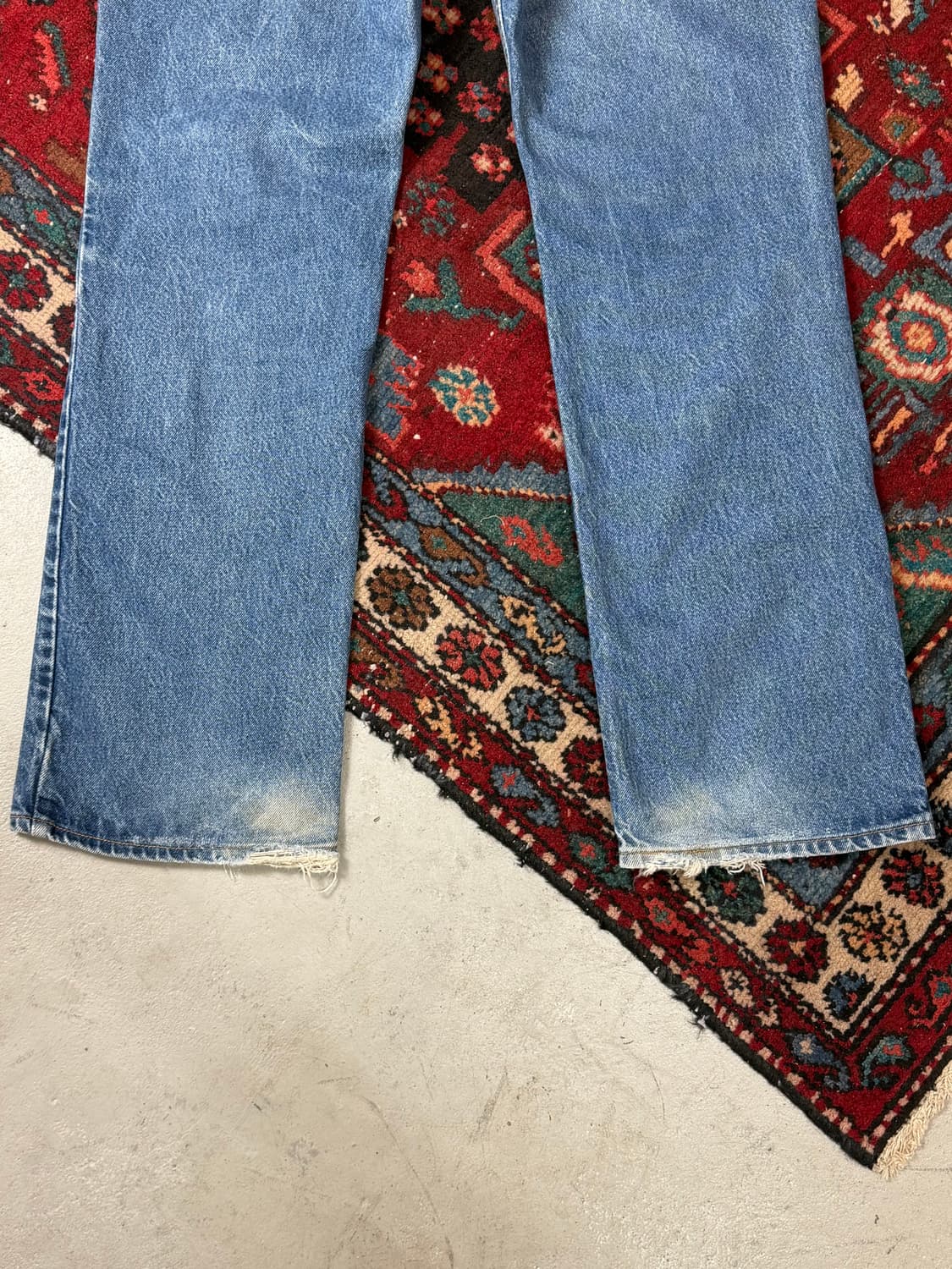 90's USA Made 빈티지 리바이스 517 오렌지탭 부츠컷 상품이미지8