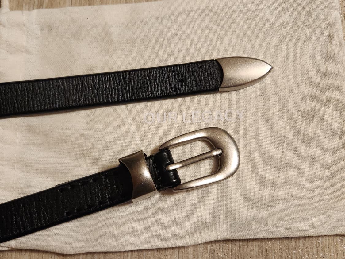 아워레가시 2cm 벨트 블랙 80 상품이미지1