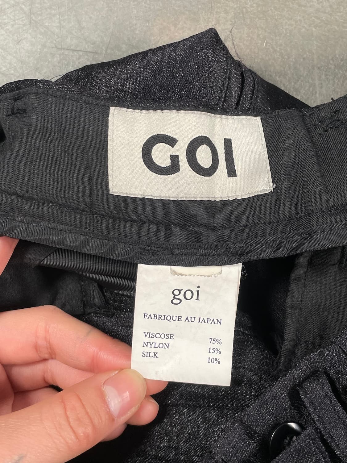 GOI 샤인워리어 와이드 팬츠 상품이미지6