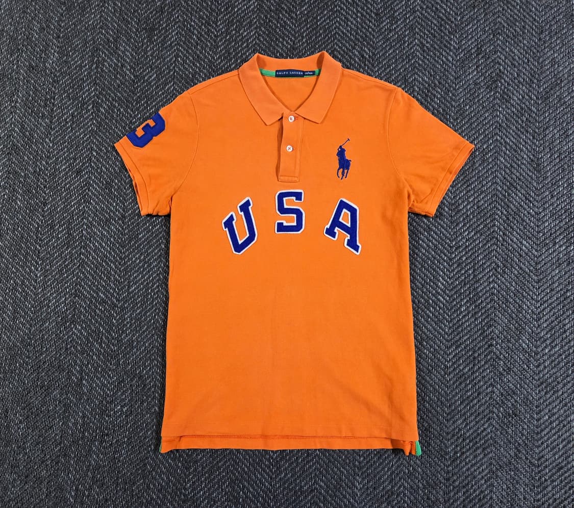 폴로 랄프로렌 빅포니 USA 카라 반팔티 상품이미지1