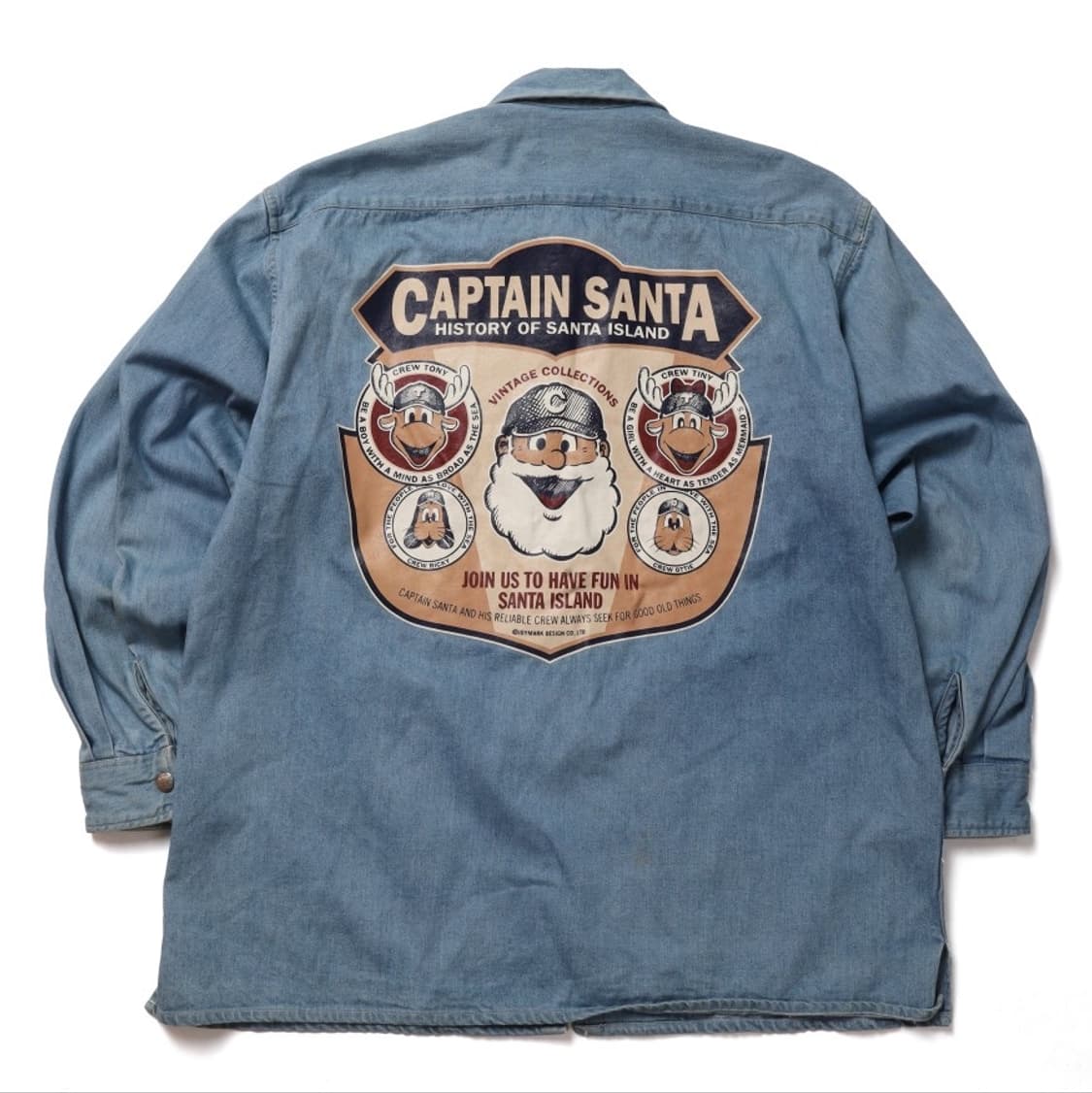 캡틴 산타 Captain Santa Two Pocket Denim Jac 상품이미지1