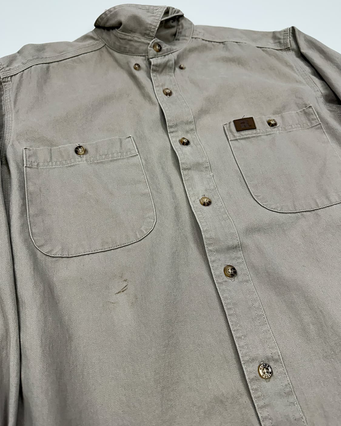 랭글러 워크 셔츠 베이지 상품이미지3