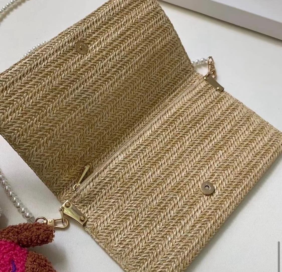 디올 라탄 클러치 진주 스트랩 크로스백 상품이미지10