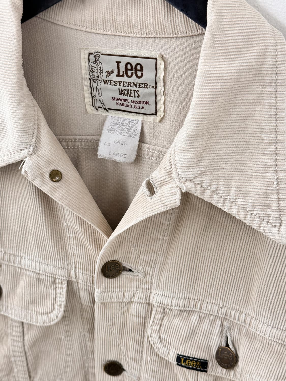Lee westerner corduroy jacket 상품이미지6