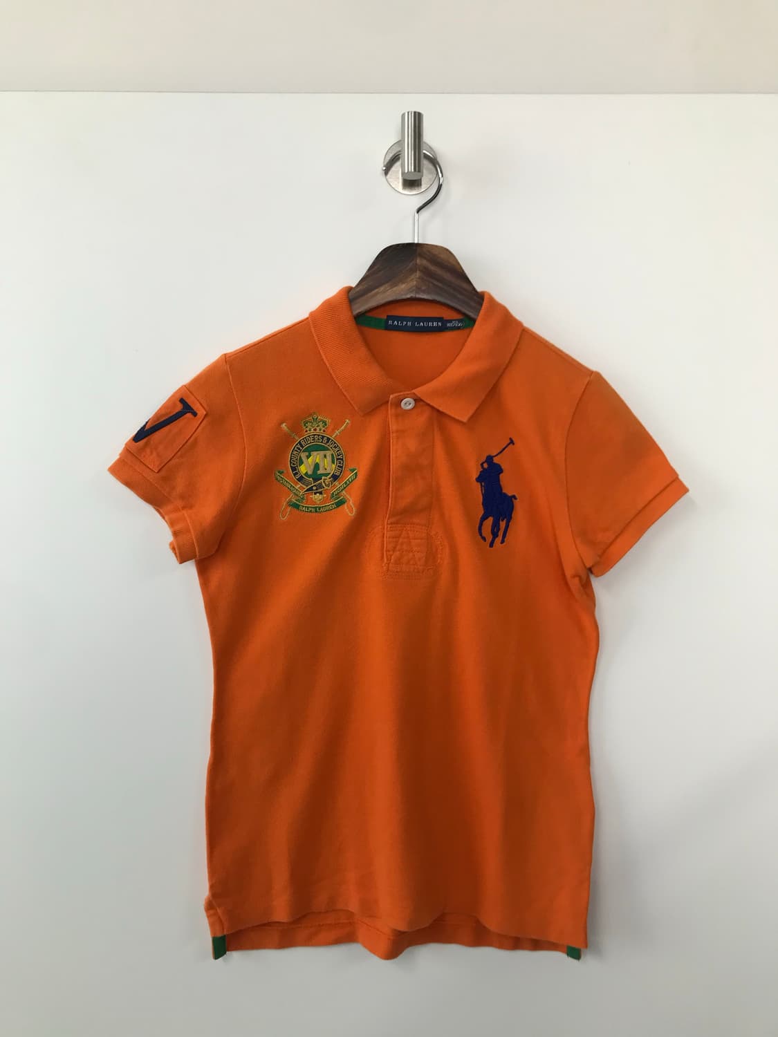 폴로 랄프로렌 빅포니 치프키프 오렌지 반팔 피케 티셔츠 상품이미지2